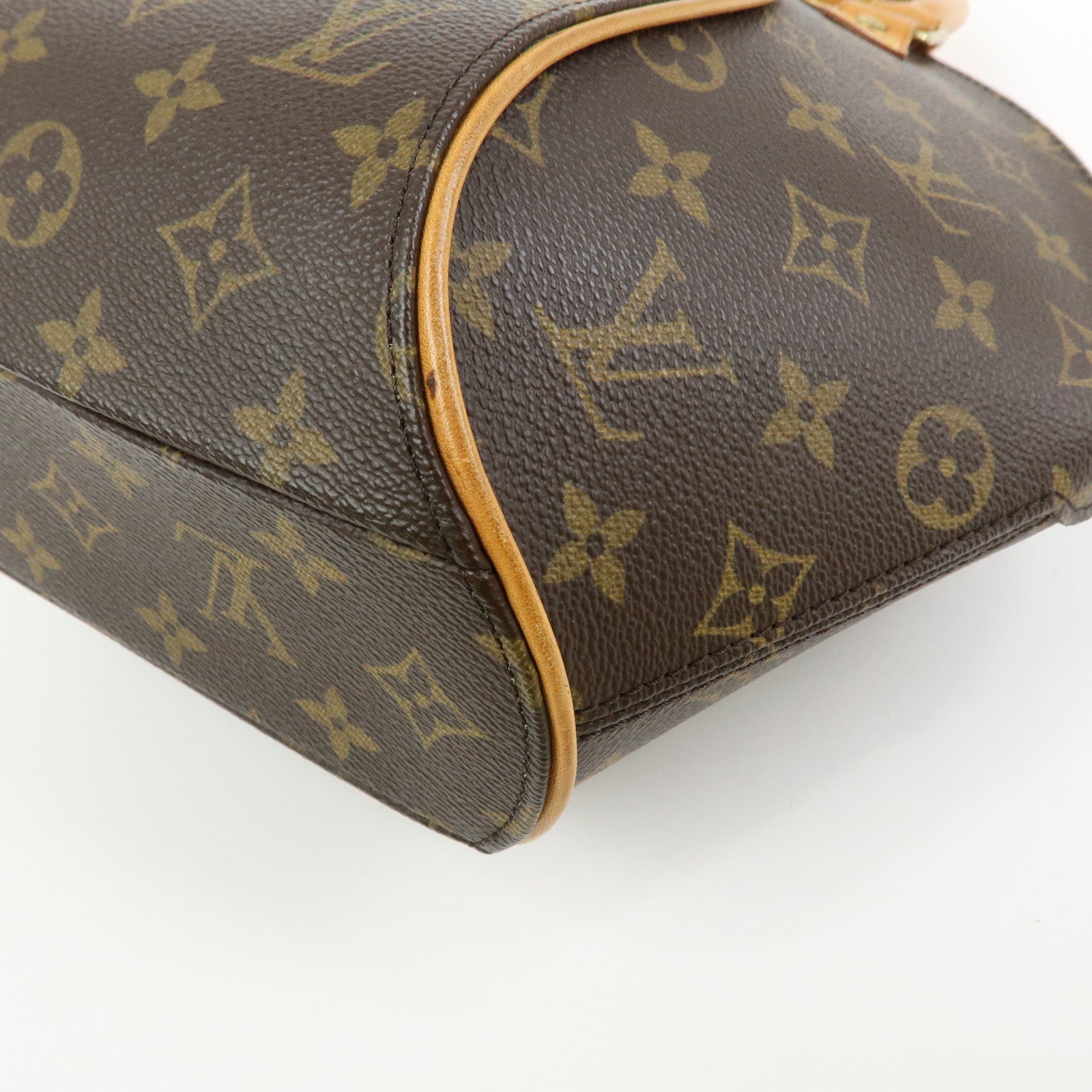 Louis Vuitton Monogram Ellipse PM Hand Bag Brown M51127