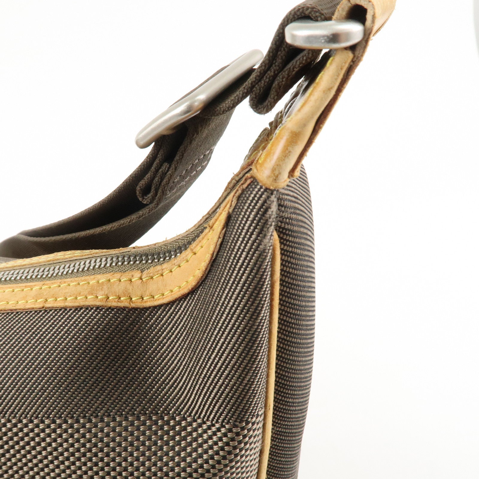 Louis Vuitton Damier Geant Explorer La Tour Shoulder Bag Terre M93615 Used