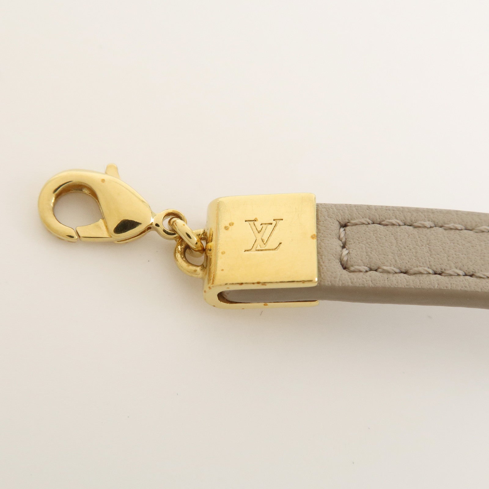 Louis Vuitton Leather Iconic Flower Bracelet Galet M8817