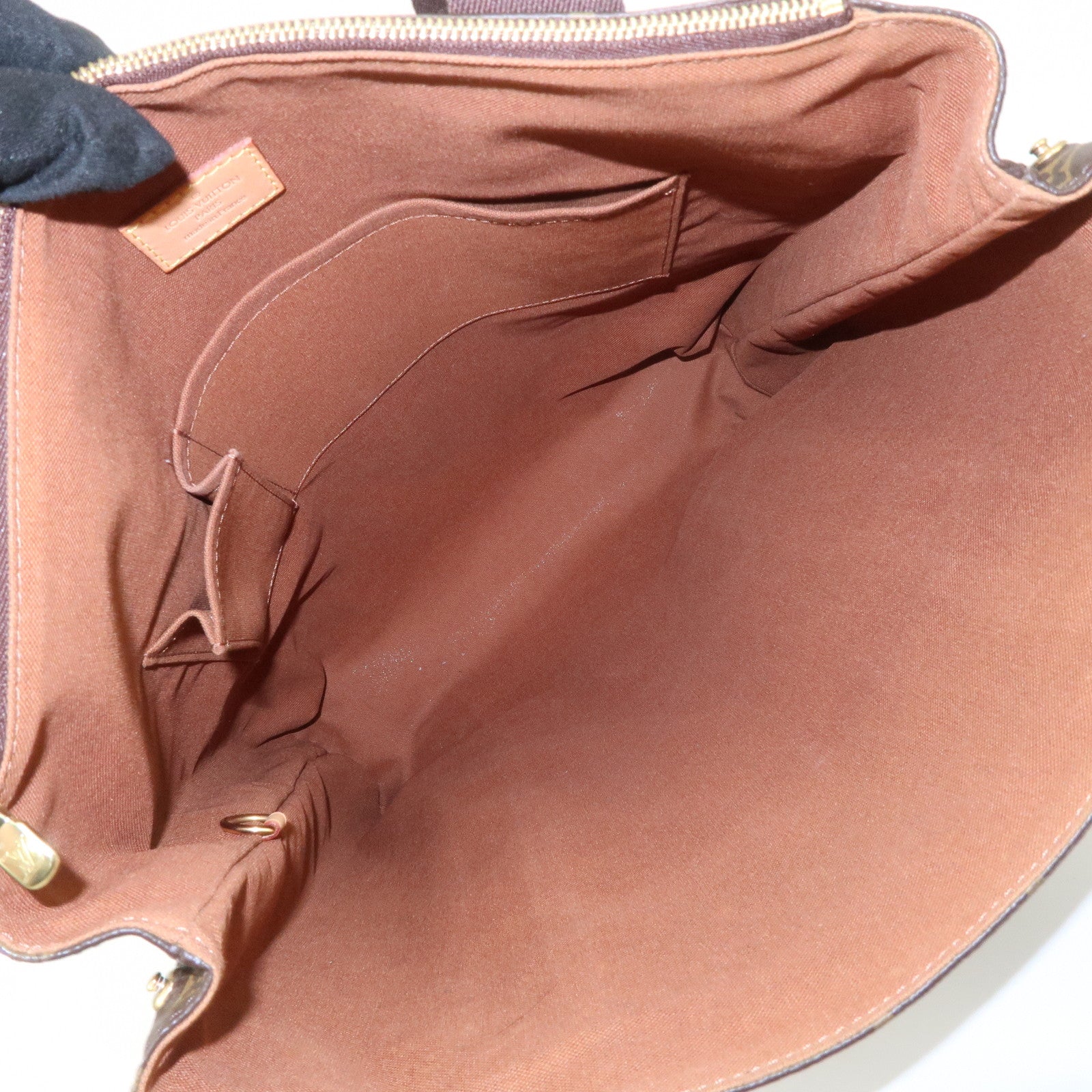 Louis Vuitton Monogram Cabas Beaubourg Tote Bag Brown M53013