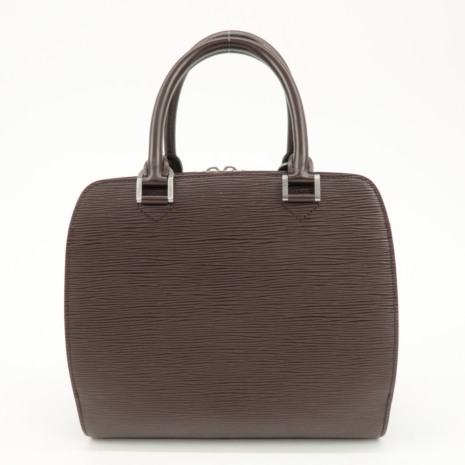 Louis Vuitton Epi Leather Pont Neuf Hand Bag Mocha Brown M5205D Used