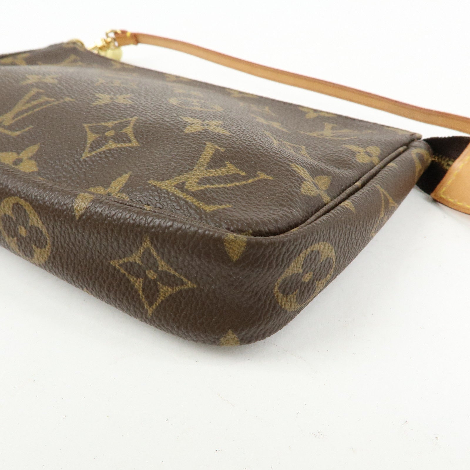 Louis Vuitton Monogram Pochette Accessoires Pouch Hand Bag M51980