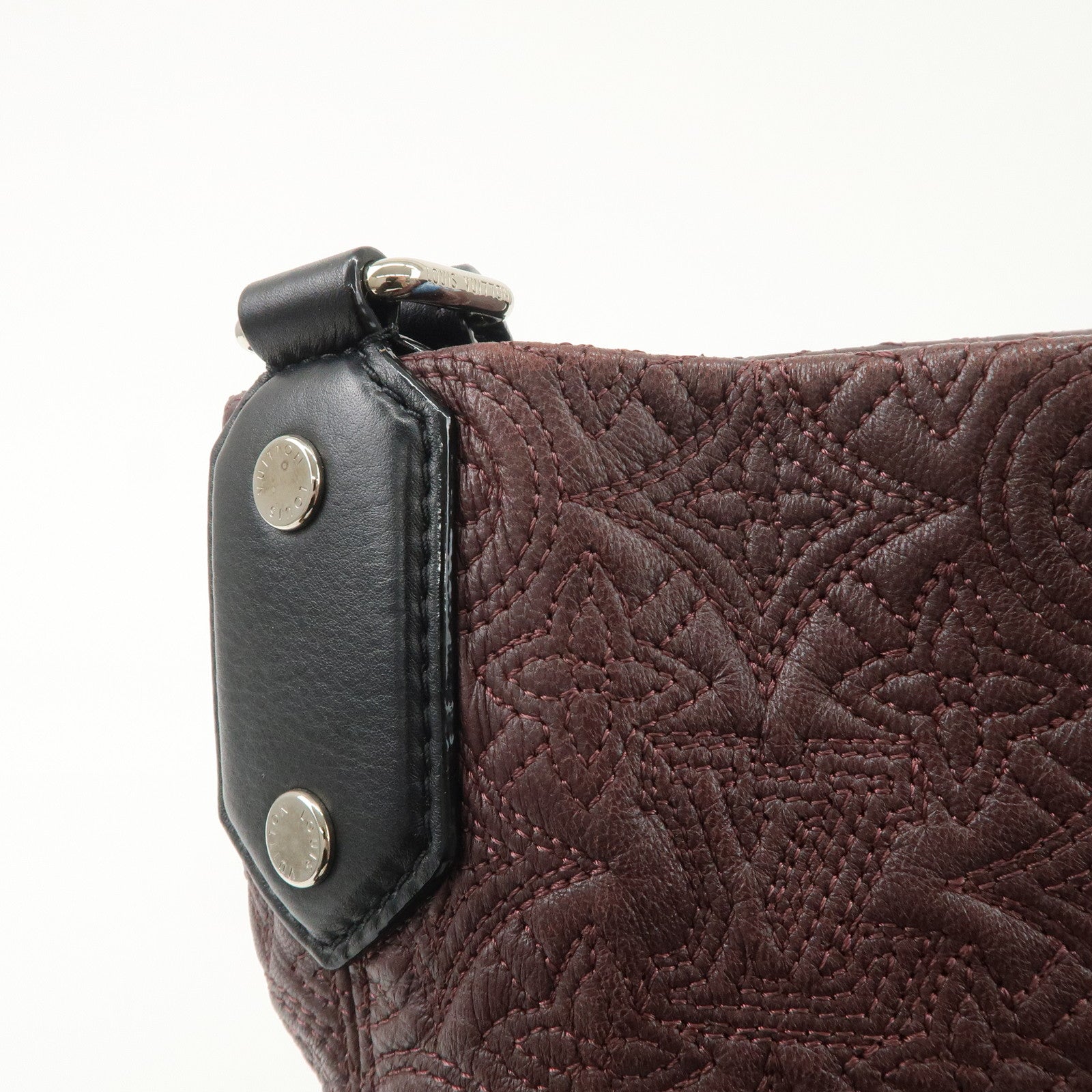 Louis Vuitton Monogram Antia Hobo PM Shoulder Bag Bordeaux M93834 Used