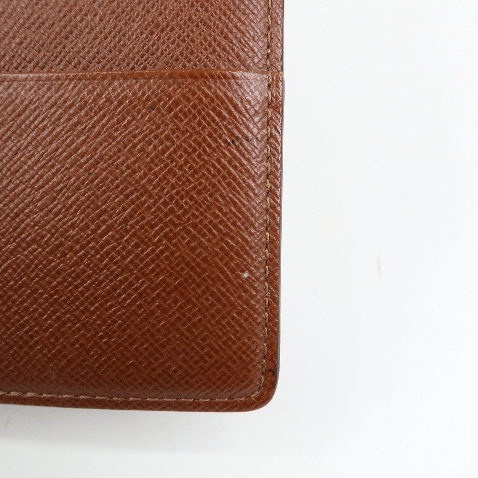 Louis Vuitton Monogram Agenda GM Planner Cover Brown R20106