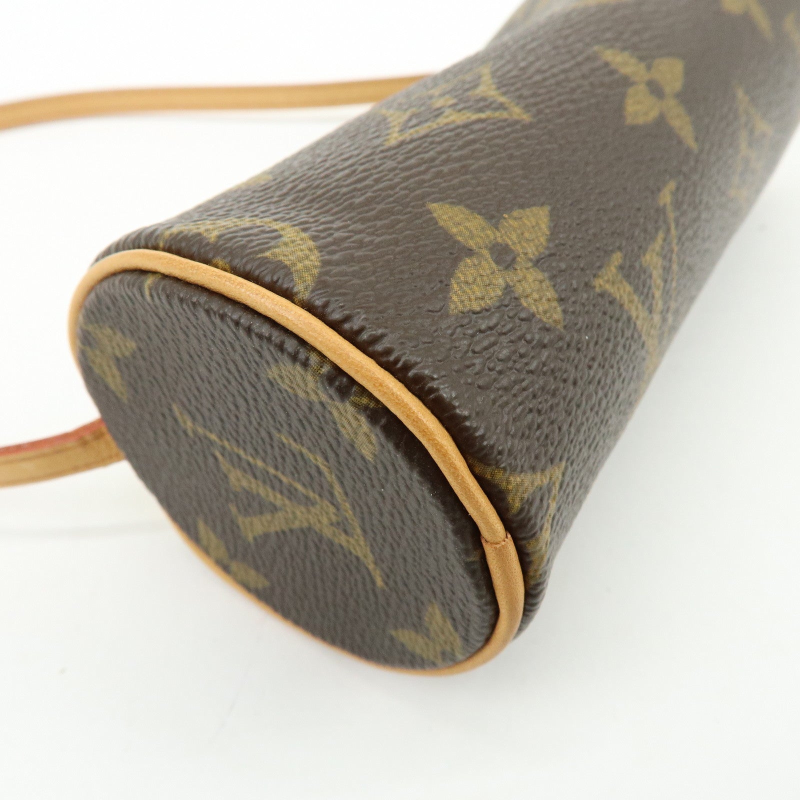 Louis Vuitton Monogram Canvas Mini Pouch for Papillon Bag Brown