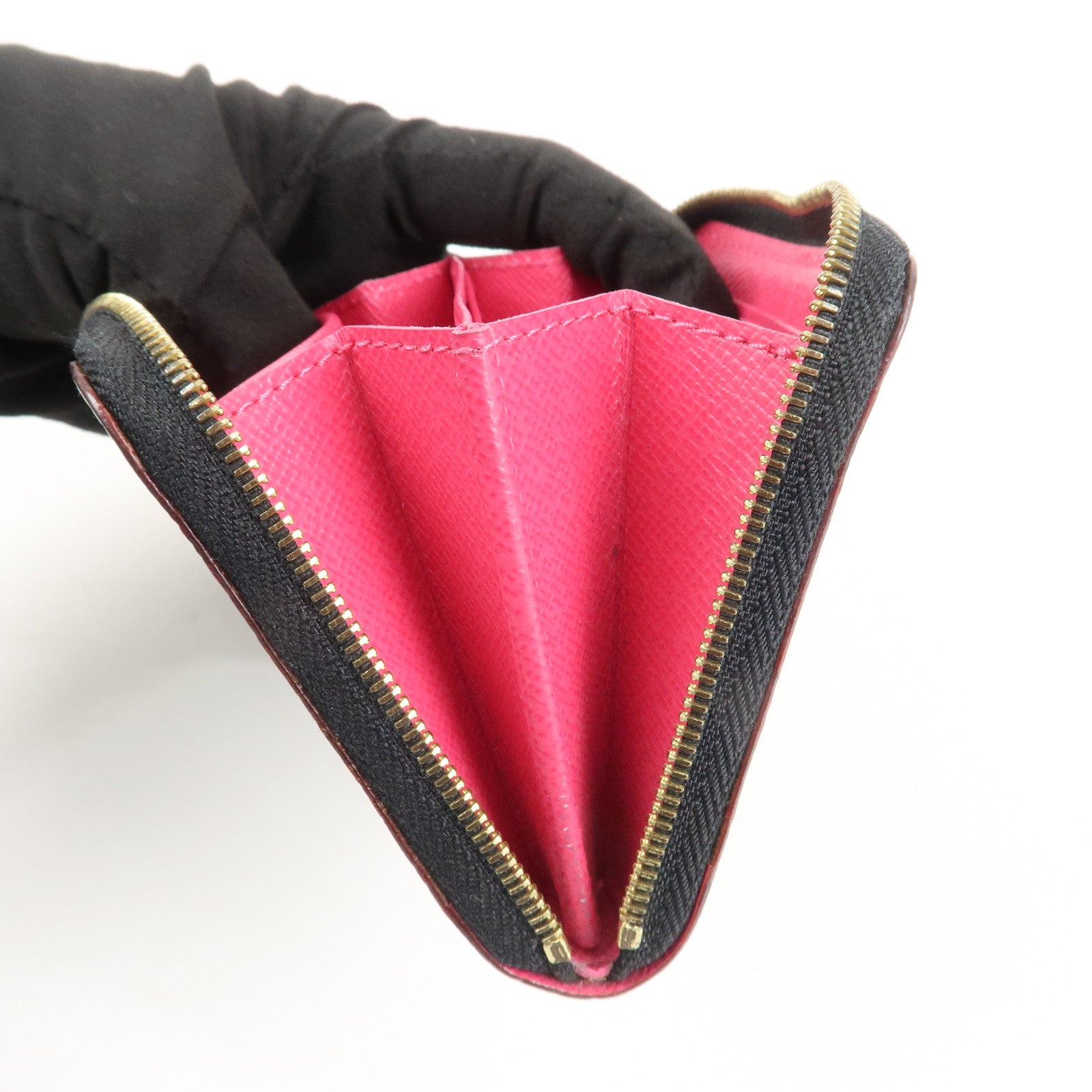 Louis Vuitton Monogram Multicolor Zippy Coin Wallet Noir M93740 Used