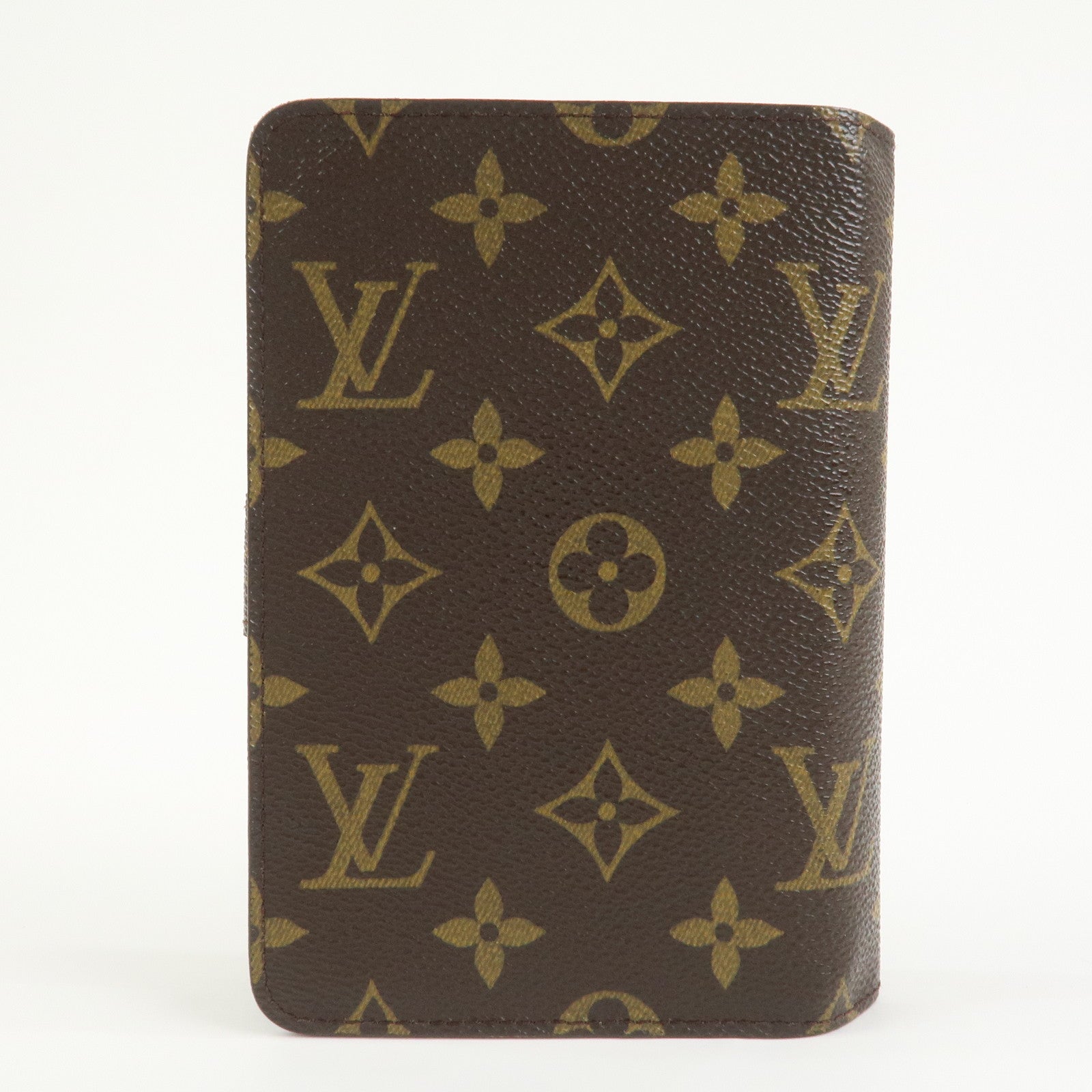 Louis Vuitton Monogram Porte Papier Zip Wallet Brown M61207