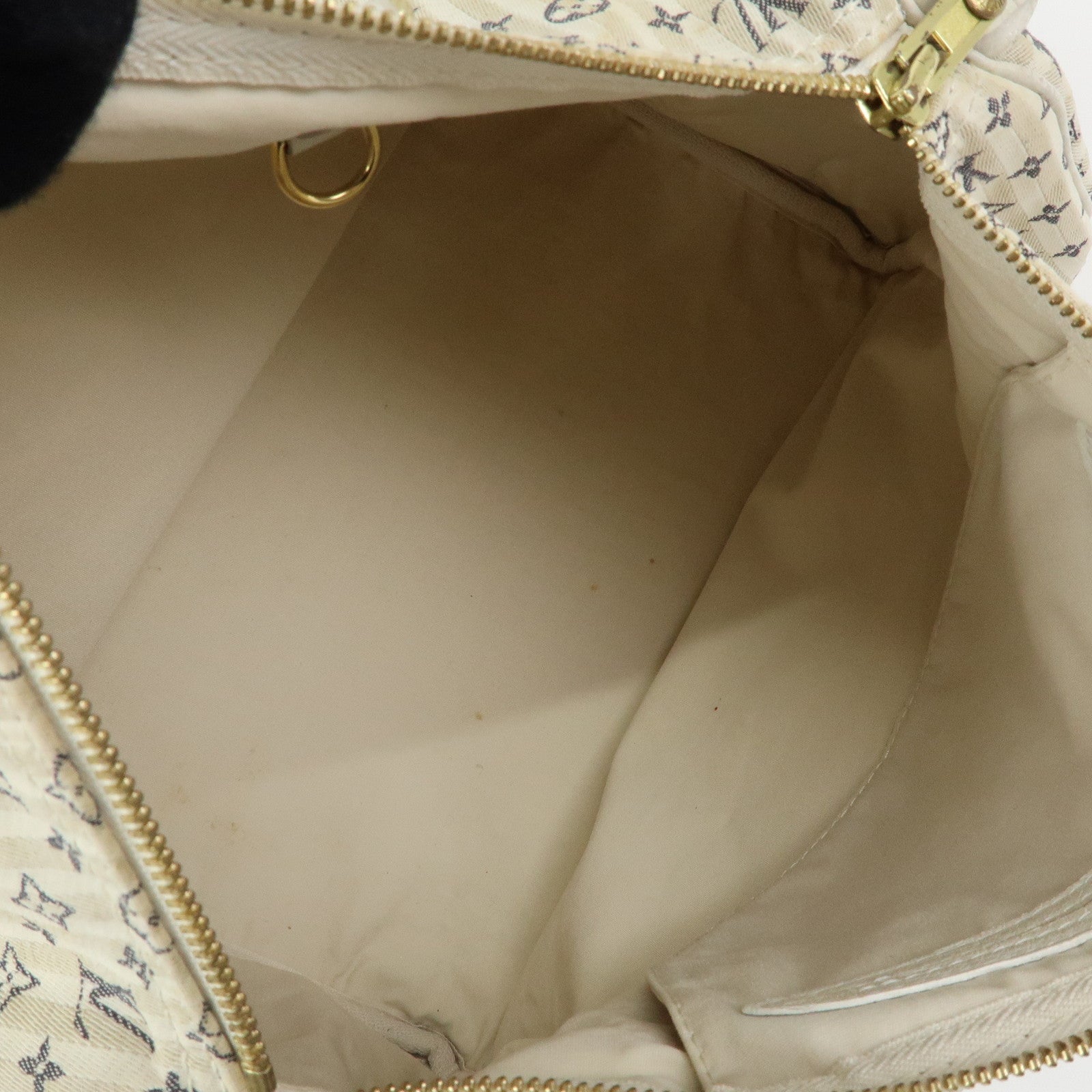 Louis Vuitton Monogram Mini Lin Croisette Speedy 30 Hand Bag M95500