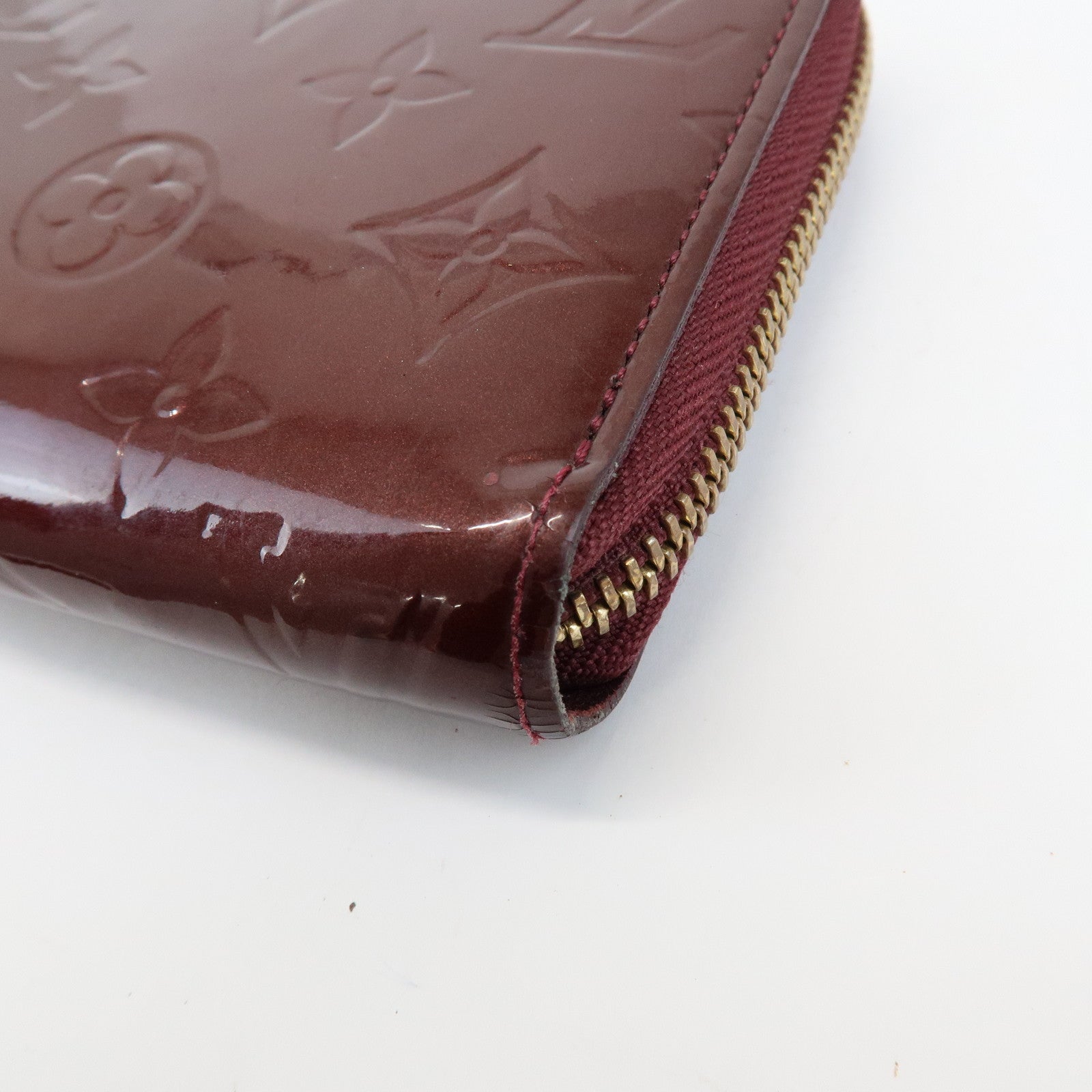 Louis Vuitton Monogram Vernis Leather Set of 2 Wallet M91532/M91536