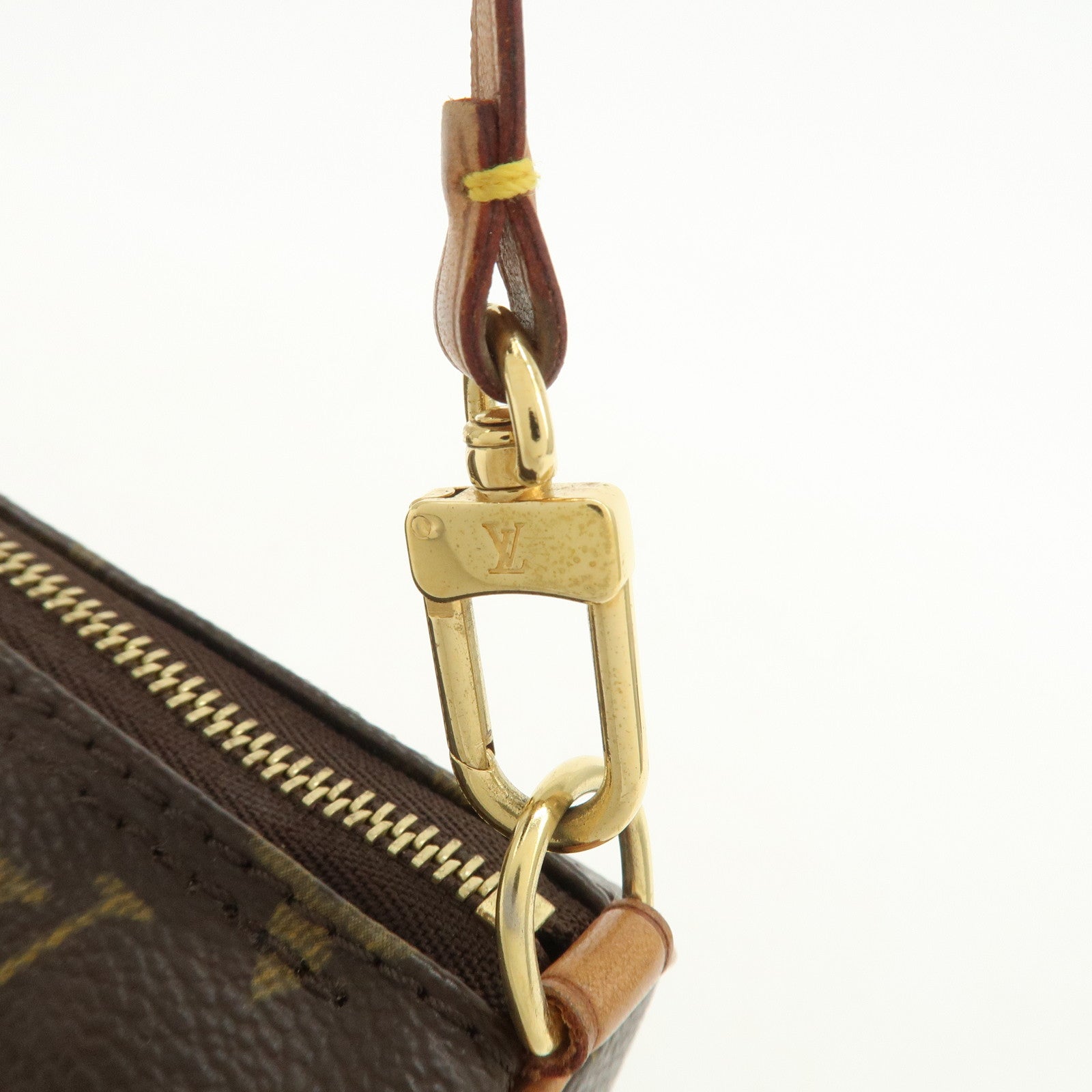 Louis Vuitton Monogram Mini Pouch for Papillon Bag New Style Brown