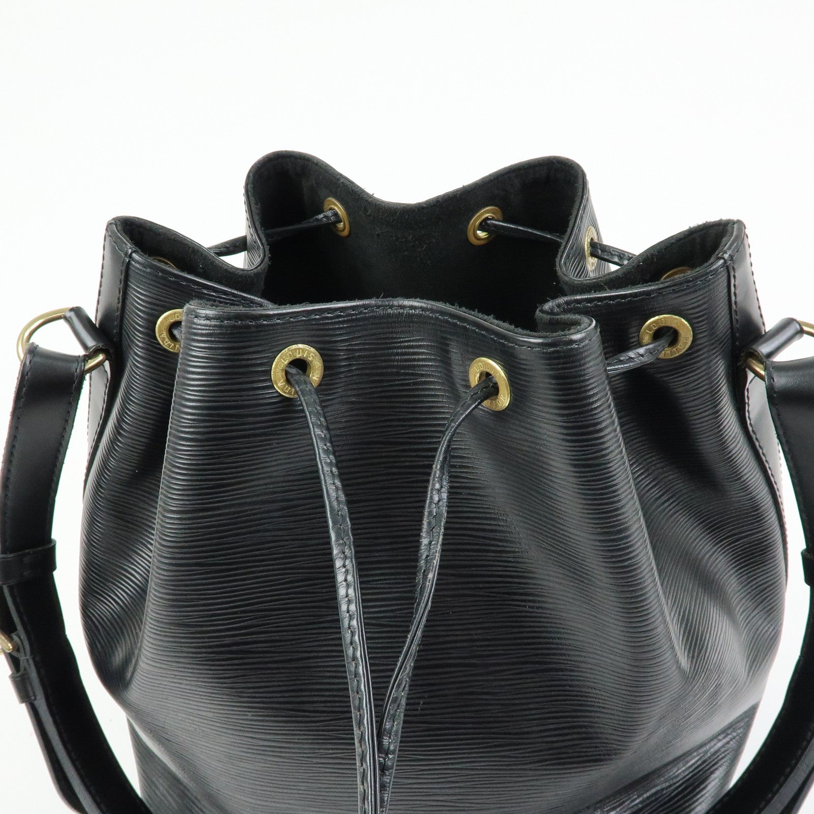 Louis Vuitton Epi Petit Noe Shoulder Bag Noir Black M59012
