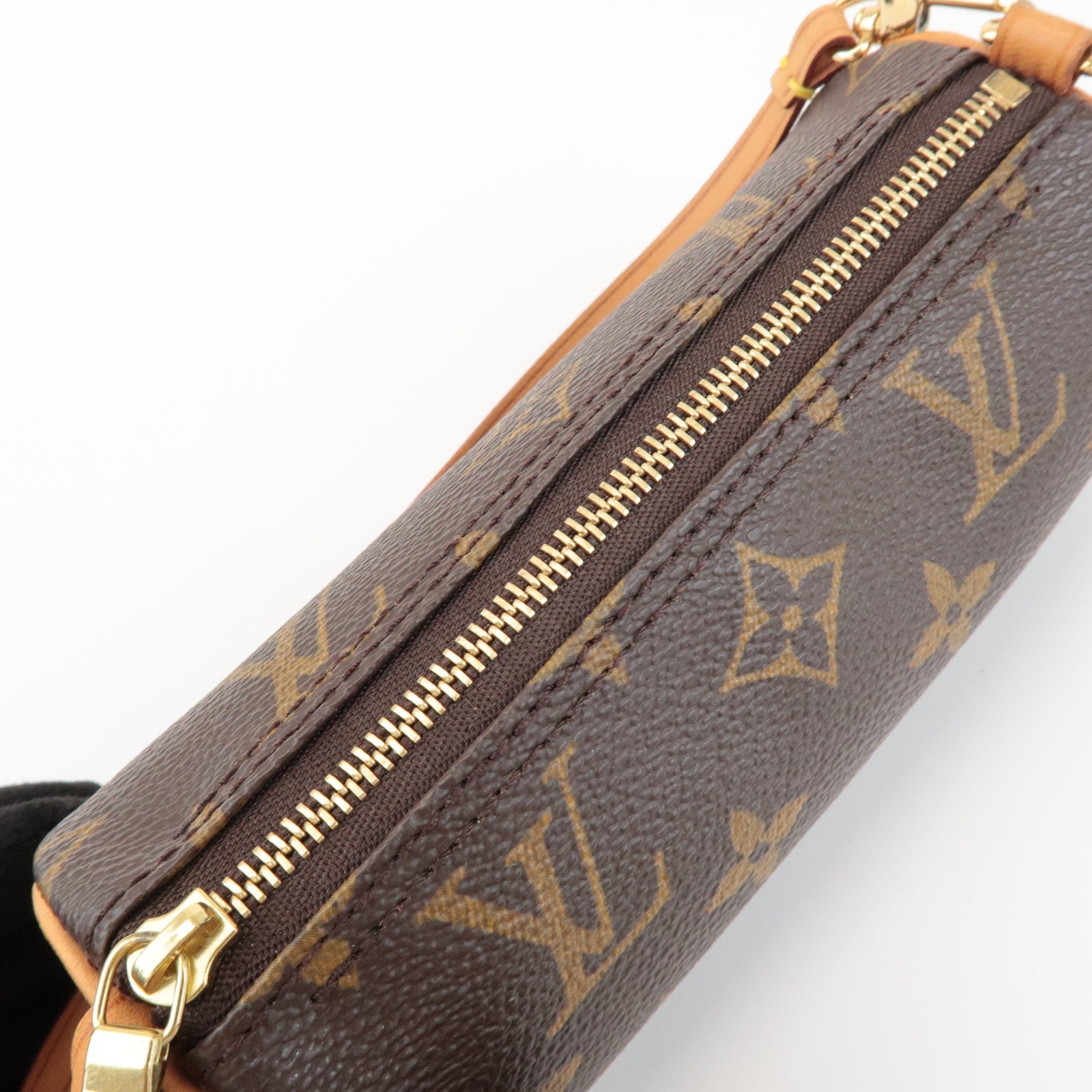 Louis Vuitton Monogram Mini Pouch for Papillon Bag Brown