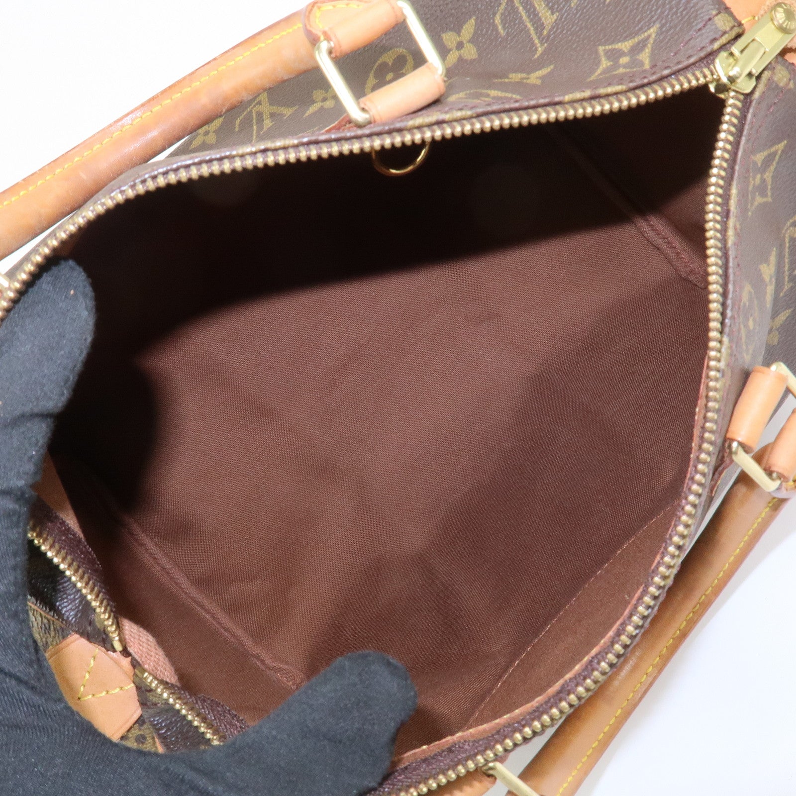 Louis Vuitton Monogram Speedy 30 Boston Bag Hand Bag Brown M41526