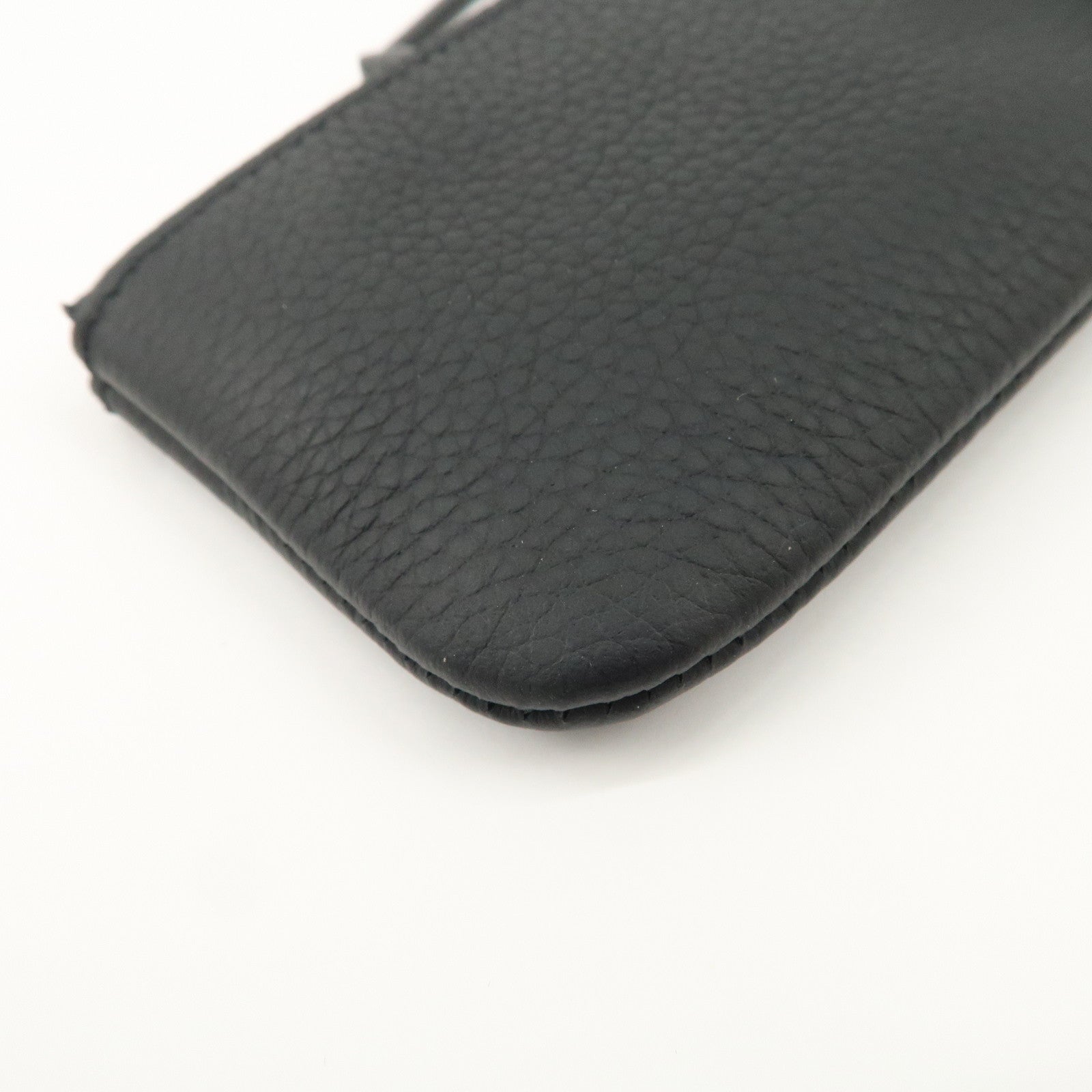 Louis Vuitton Aerogram Pochette Cles Coin Case Noir Black M81031 Used