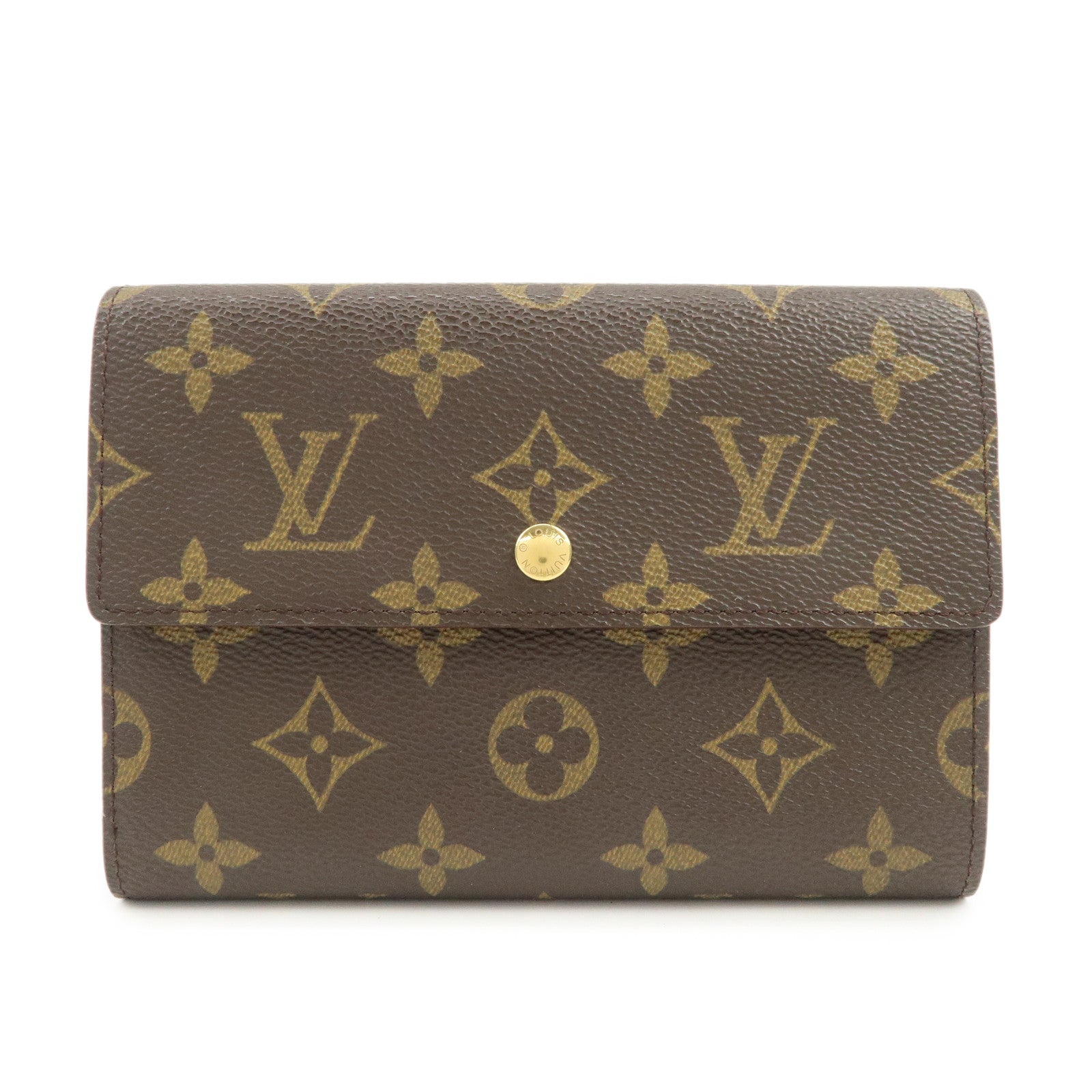 Louis Vuitton Monogram Portefeuille Tresor Etui Papier WalletM61202