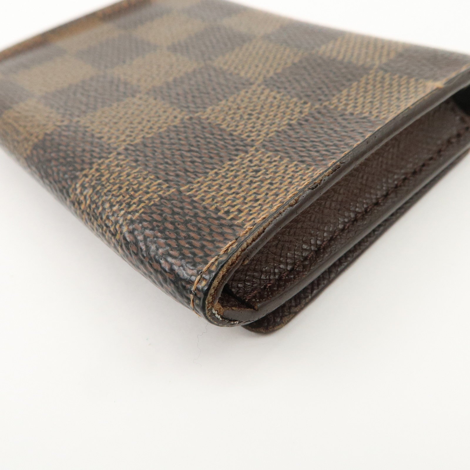 Louis Vuitton Damier Vernis Set of 3 Bi-fold Wallet Card Case Used