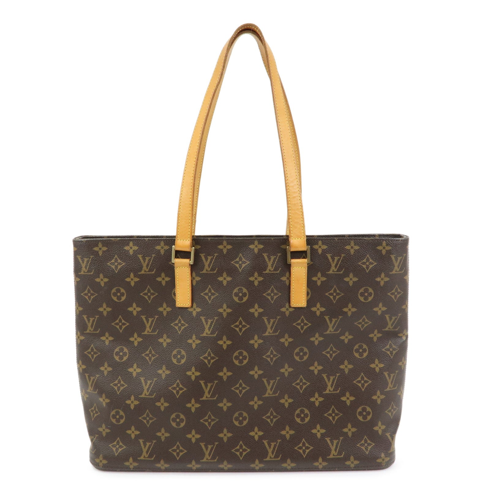 Louis Vuitton Monogram Luco Tote Bag Shoulder Bag Brown M51155