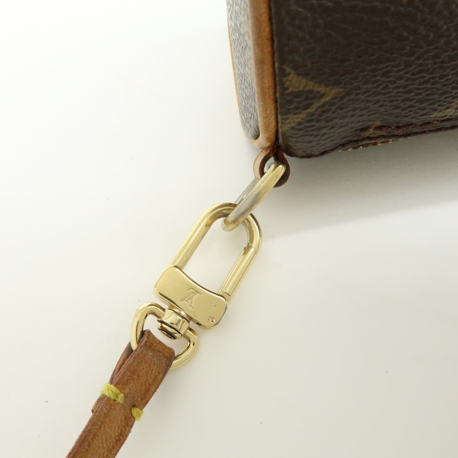 Louis Vuitton Monogram Mini Pouch for Papillon Bag Brown