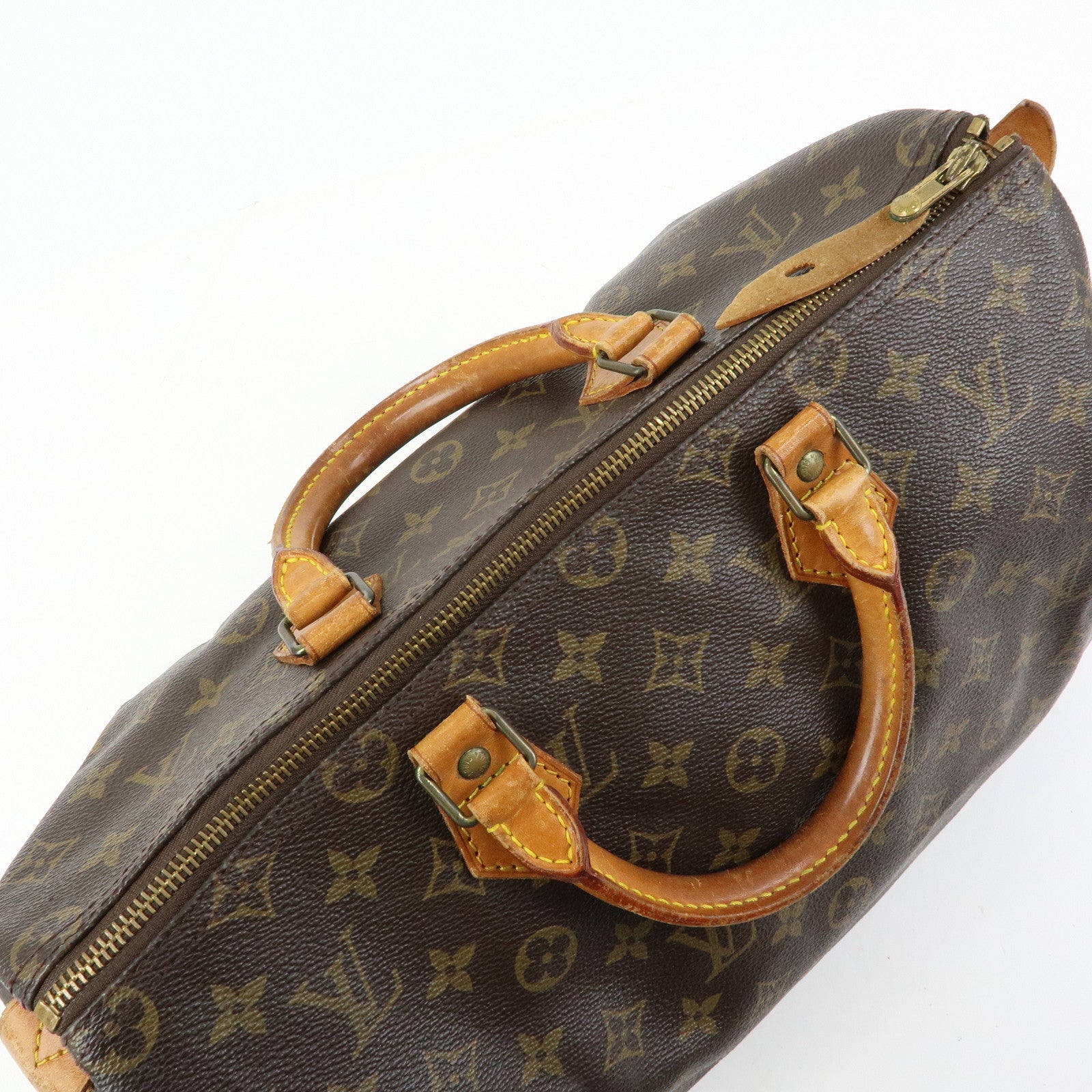 Louis Vuitton Monogram Speedy 35 Boston Bag Hand Bag M41524