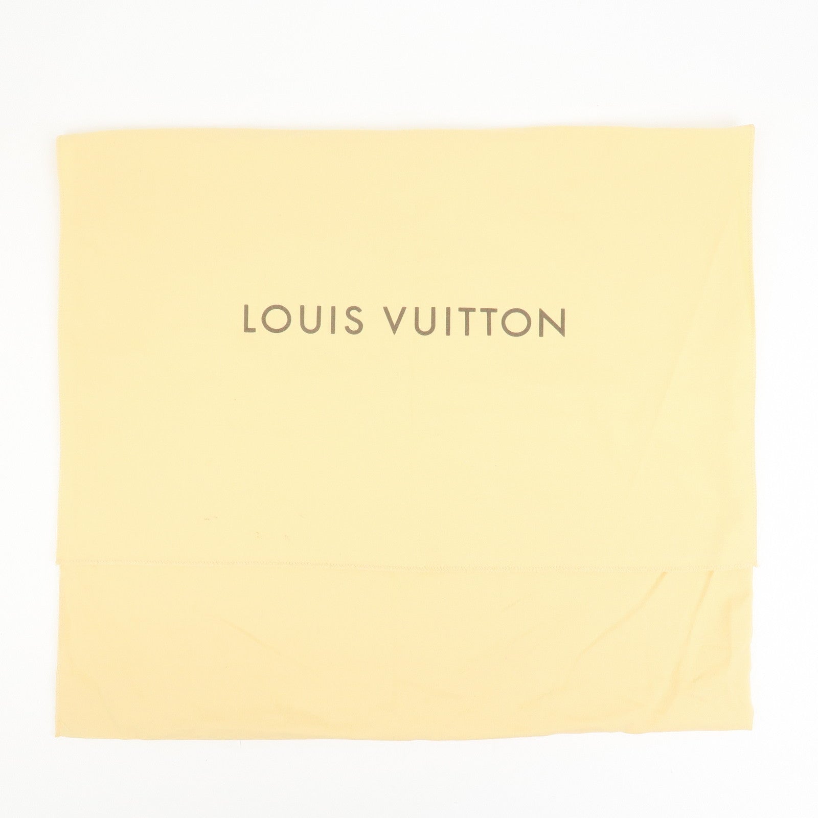 Louis Vuitton Set Of 15 Dust Bag Storage Bag Flap Style Beige
