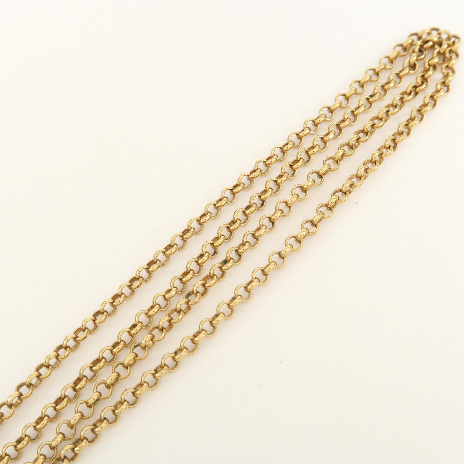 Louis Vuitton Collier Baby Louise Metal Gold Necklace Gold M00598