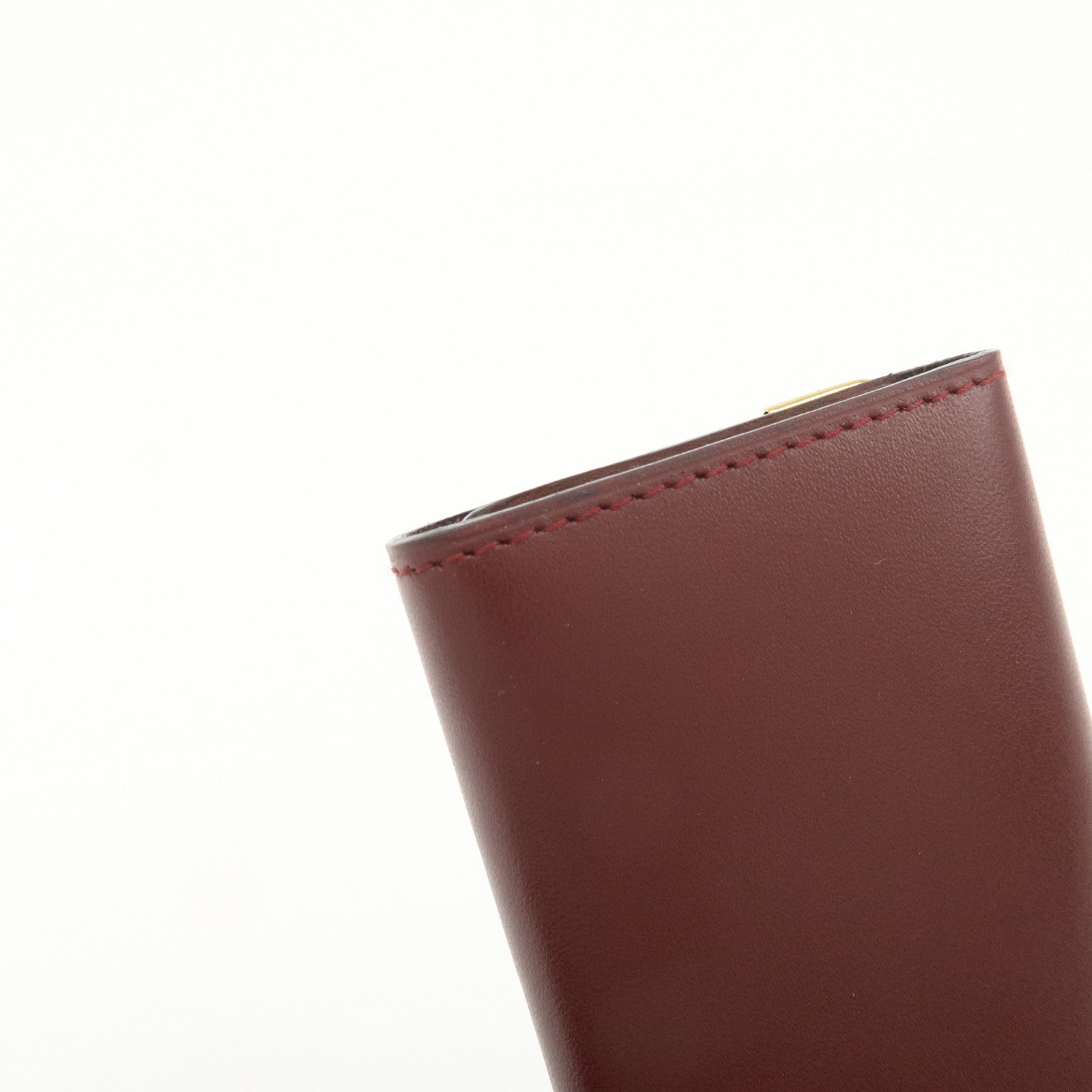 Cartier Must Line Calf Leather 6 Key Case Bordeaux