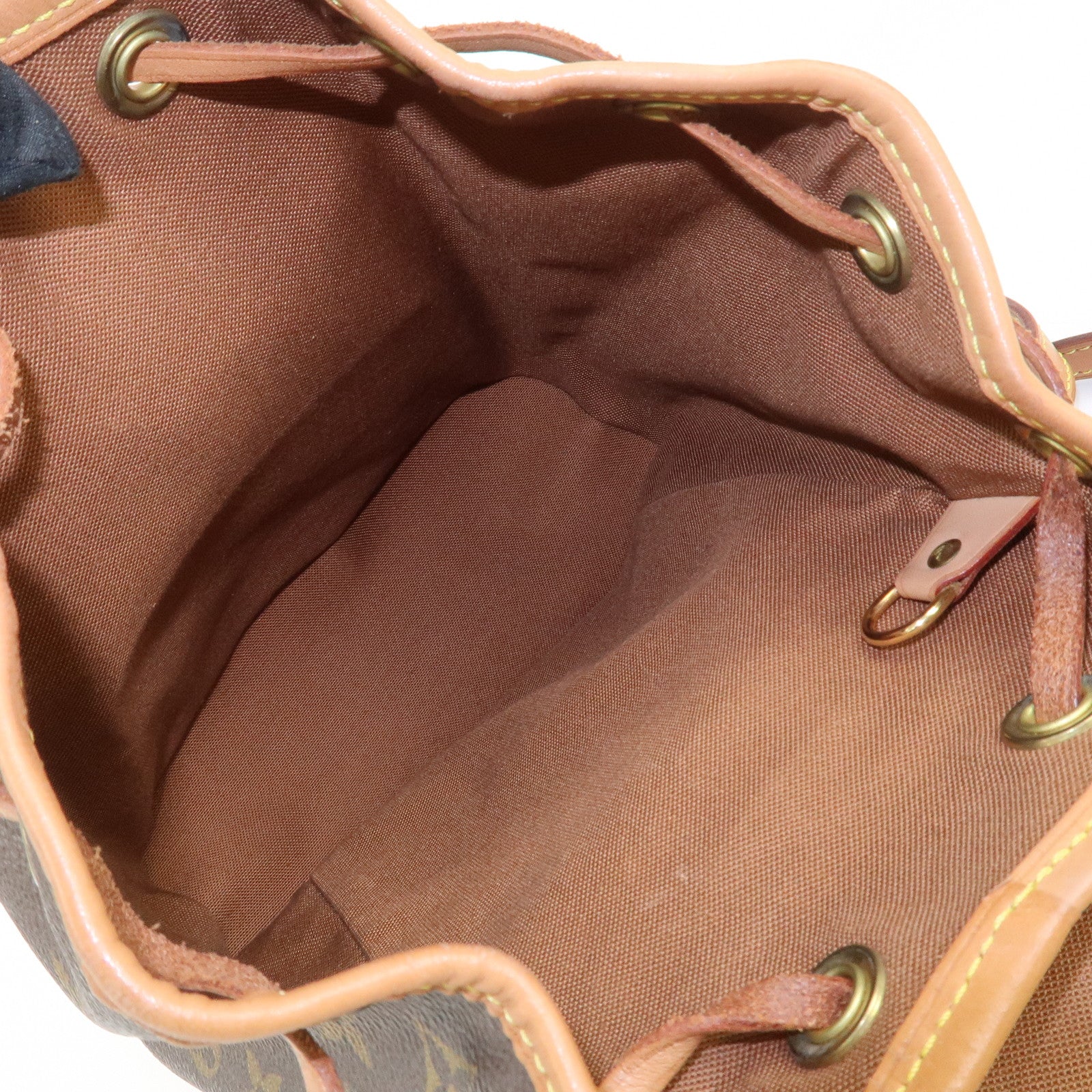 Louis Vuitton Monogram Canvas Mini Montsouris Backpack Brown M51137