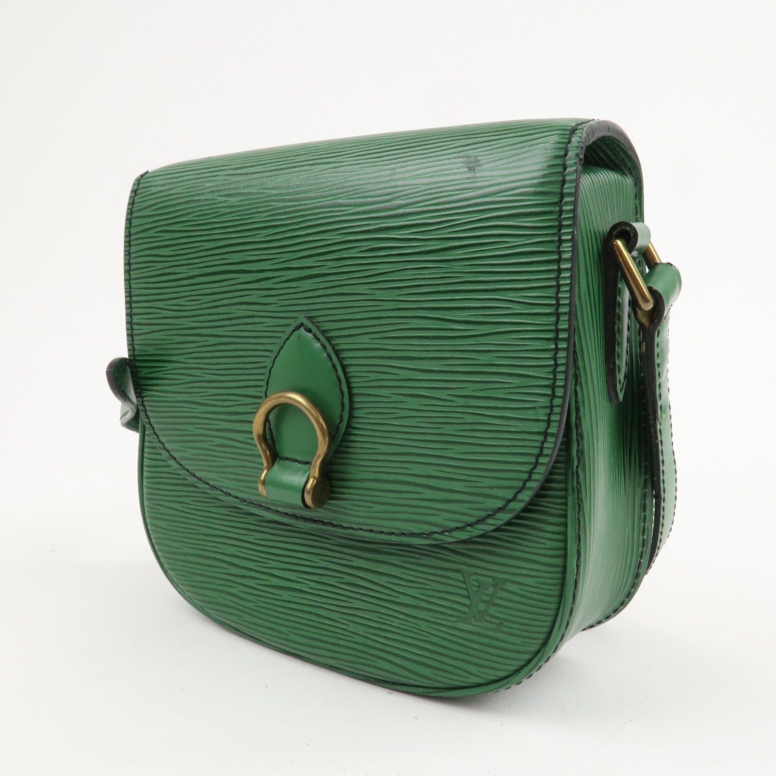 Louis Vuitton Epi Leather Mini Saint Cloud Shoulder Bag Borneo Green M52214