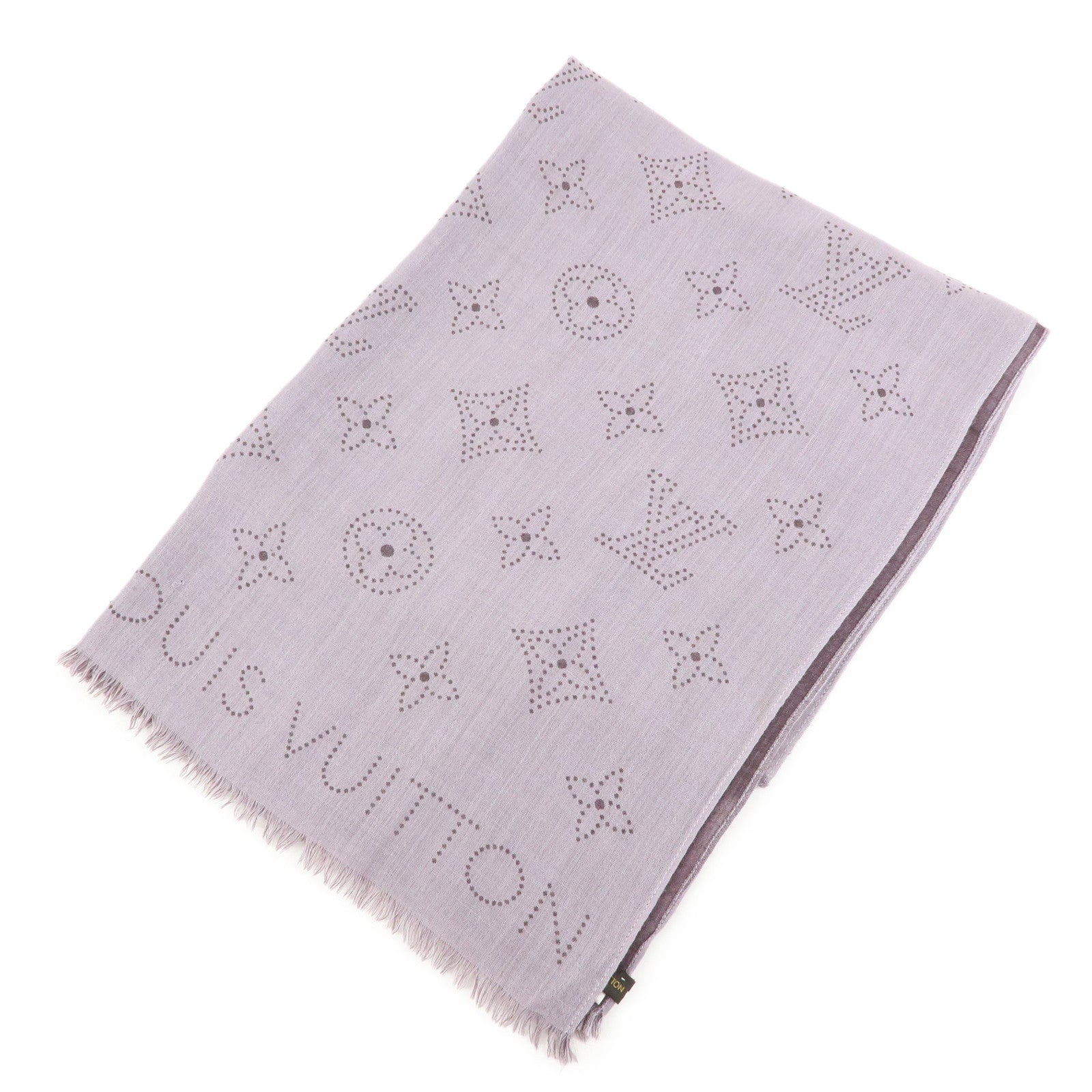 Louis Vuitton Monogram Cashmere Silk Etole Mahina Stole M72312