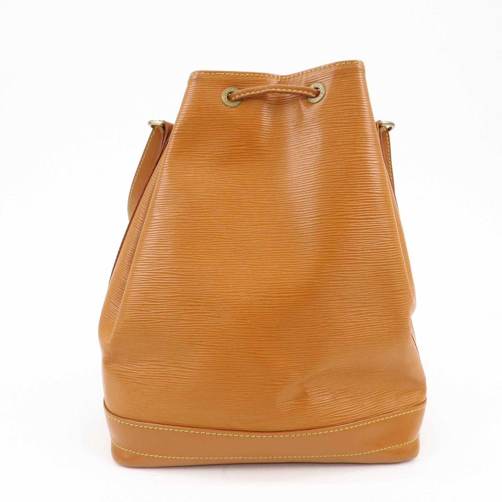 Louis Vuitton Epi Leather Noe Shoulder Bag Zipang Gold M44008