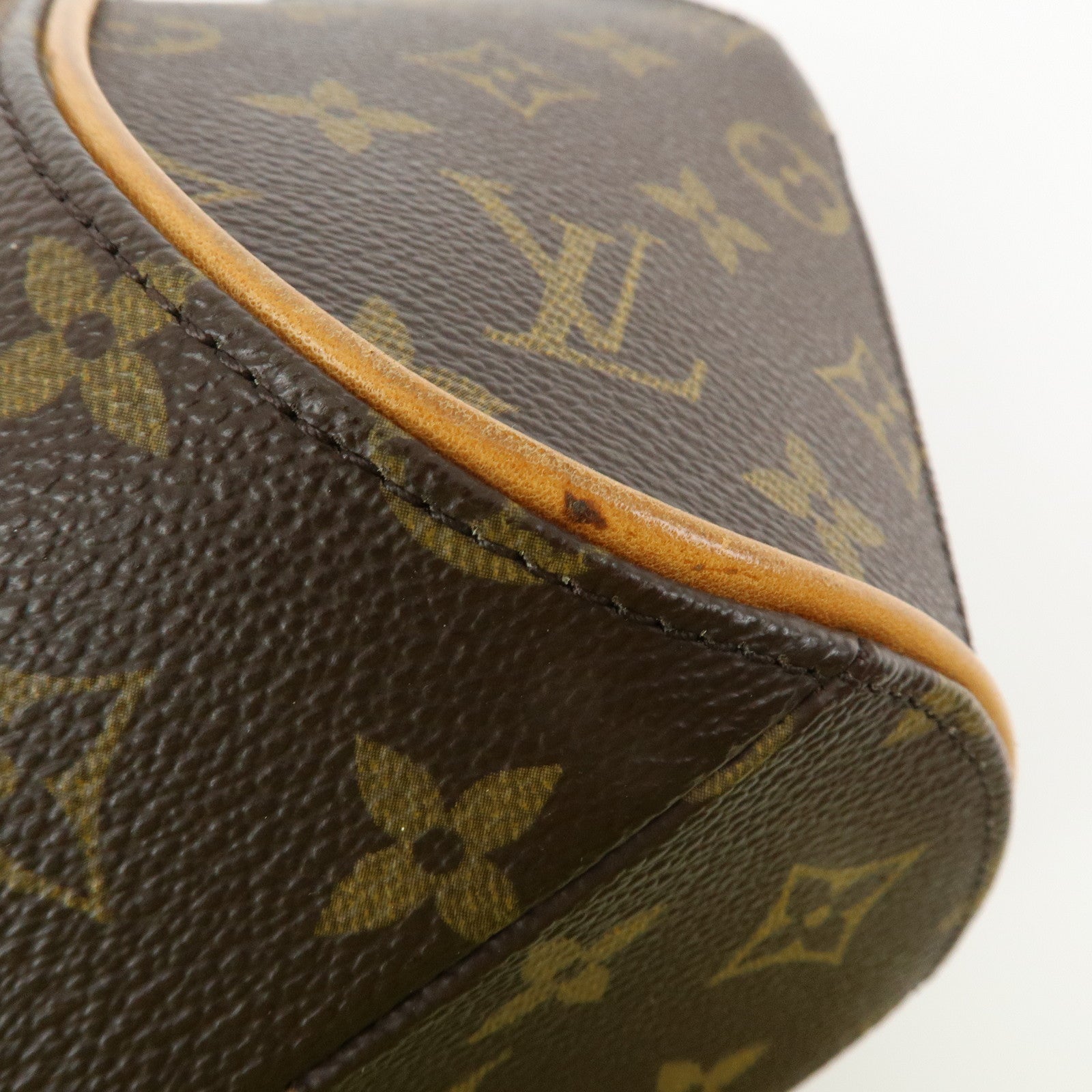 Louis Vuitton Monogram Ellipse PM Hand Bag Brown M51127