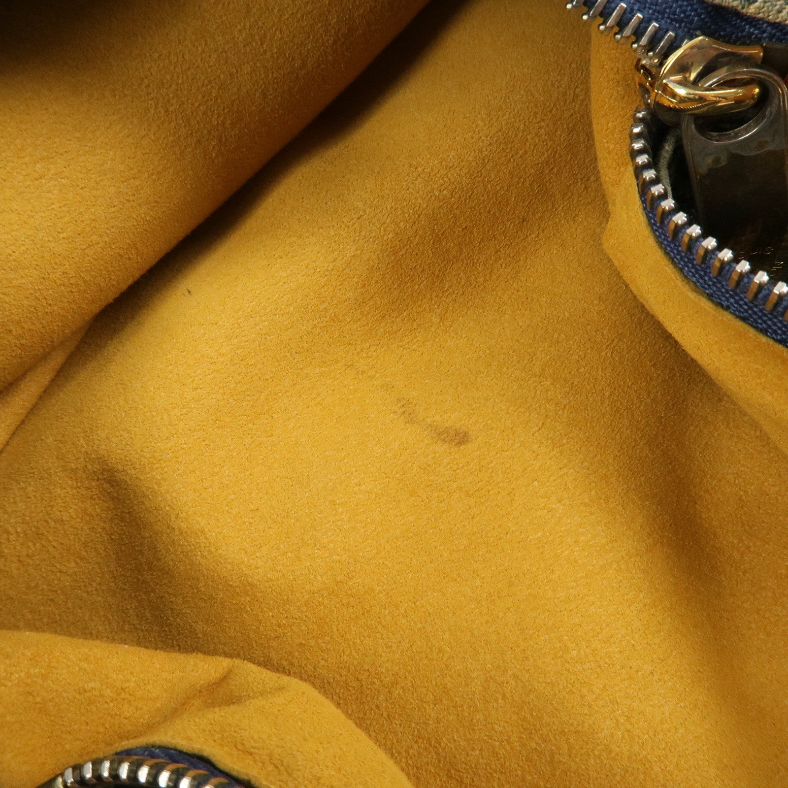 Louis Vuitton Monogram Denim Baggy GM Shoulder Bag Blue M95048