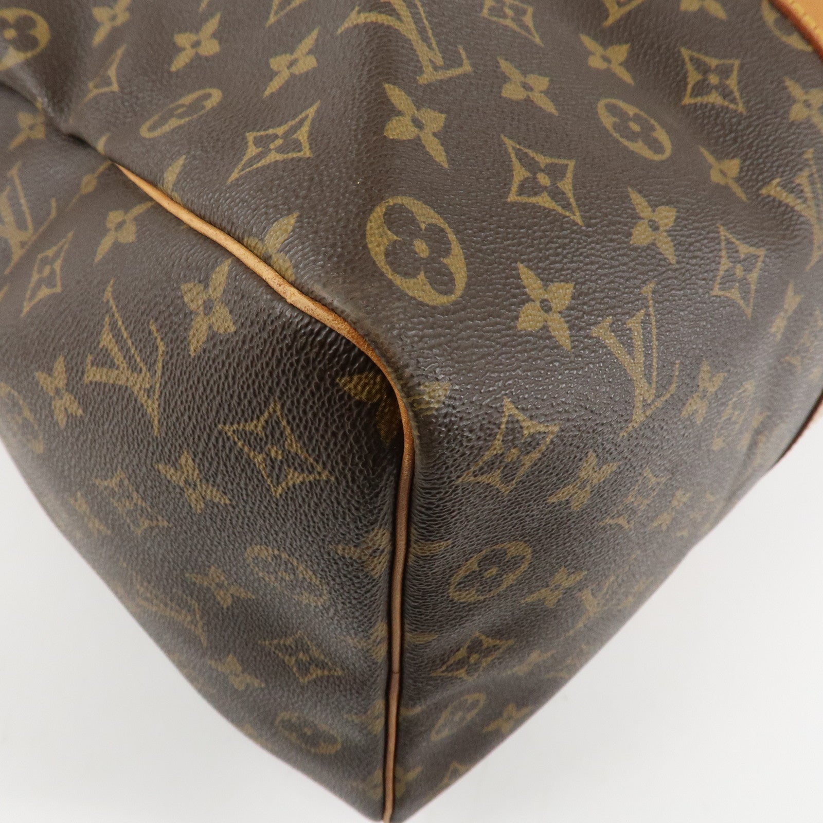 Louis Vuitton Monogram Keep All 50 Bag Boston Bag Brown M41426 Used