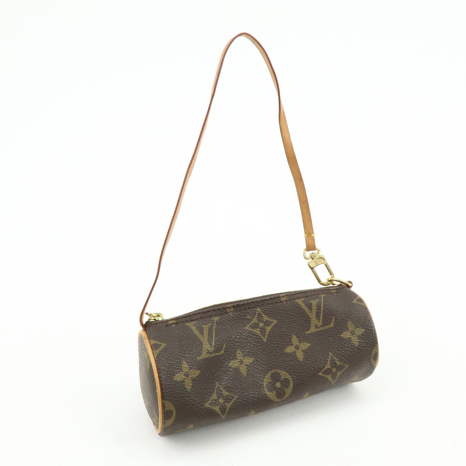 Louis Vuitton Monogram Mini Pouch for Papillon Bag Brown