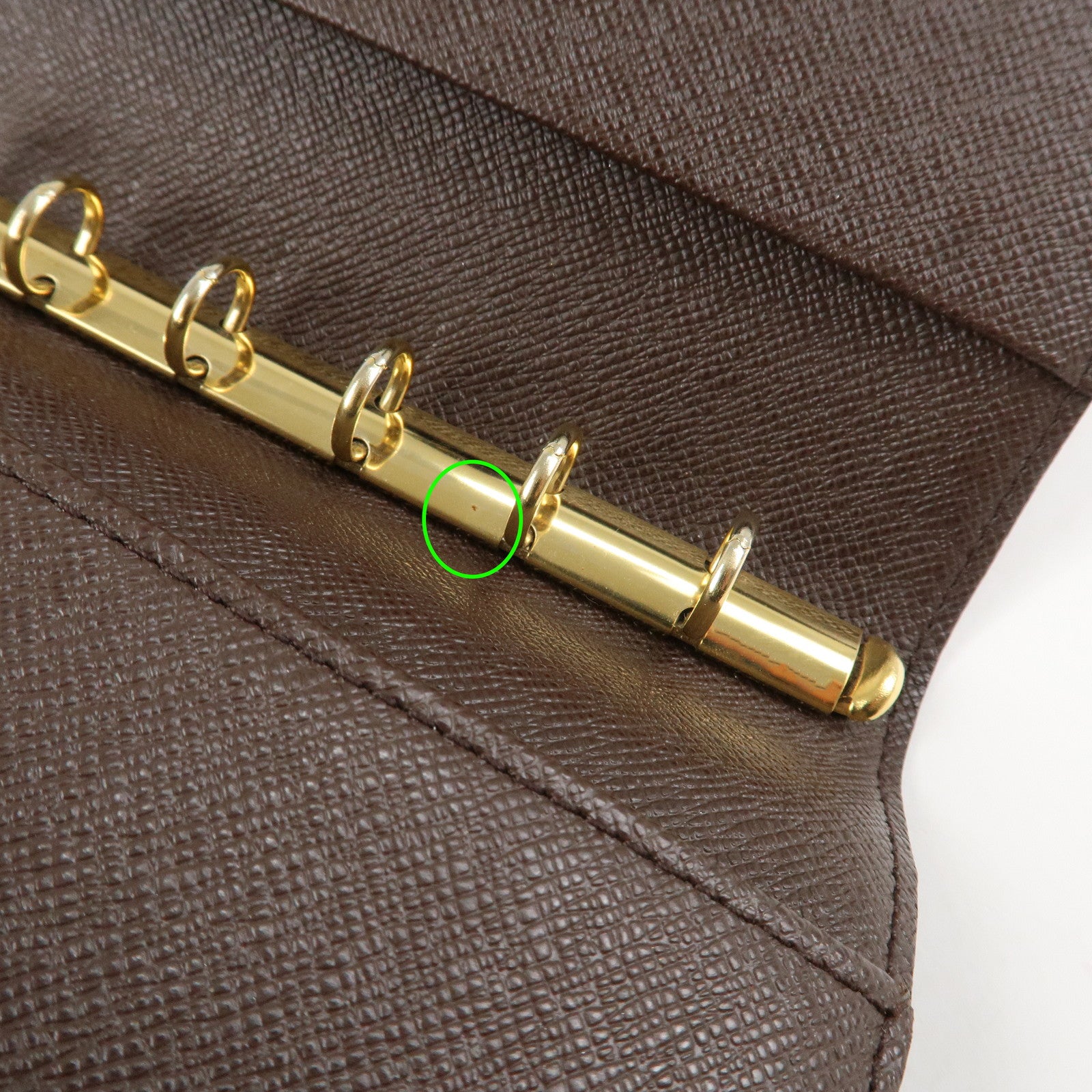 Louis Vuitton Damier Azur Agenda PM Planner Cover R20700 Used