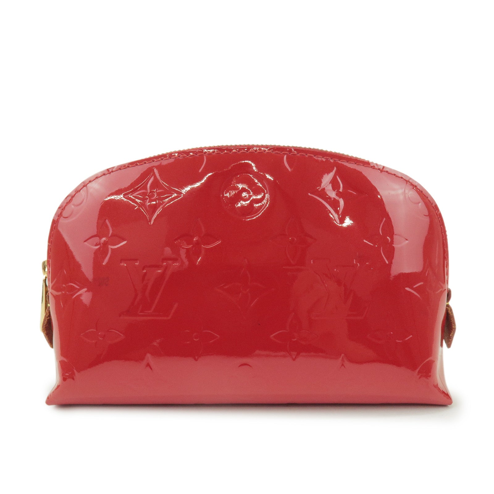 Louis Vuitton Monogram Vernis Leather Cosmetic Pouch Rose M90009