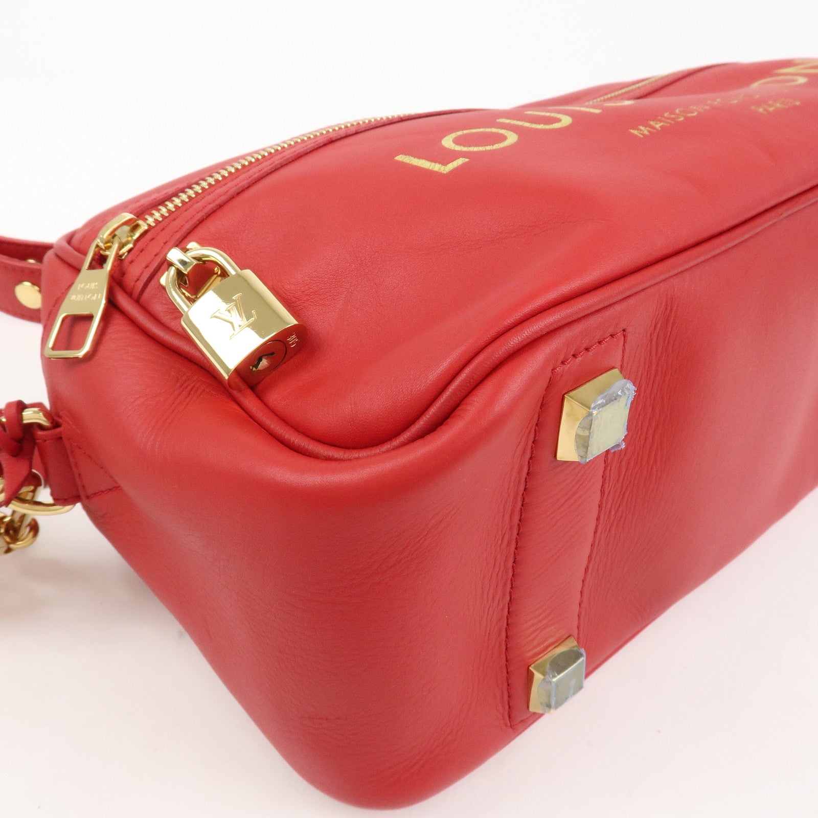 Louis Vuitton Paname Line Take Off Shoulder Bag Rouge M45511