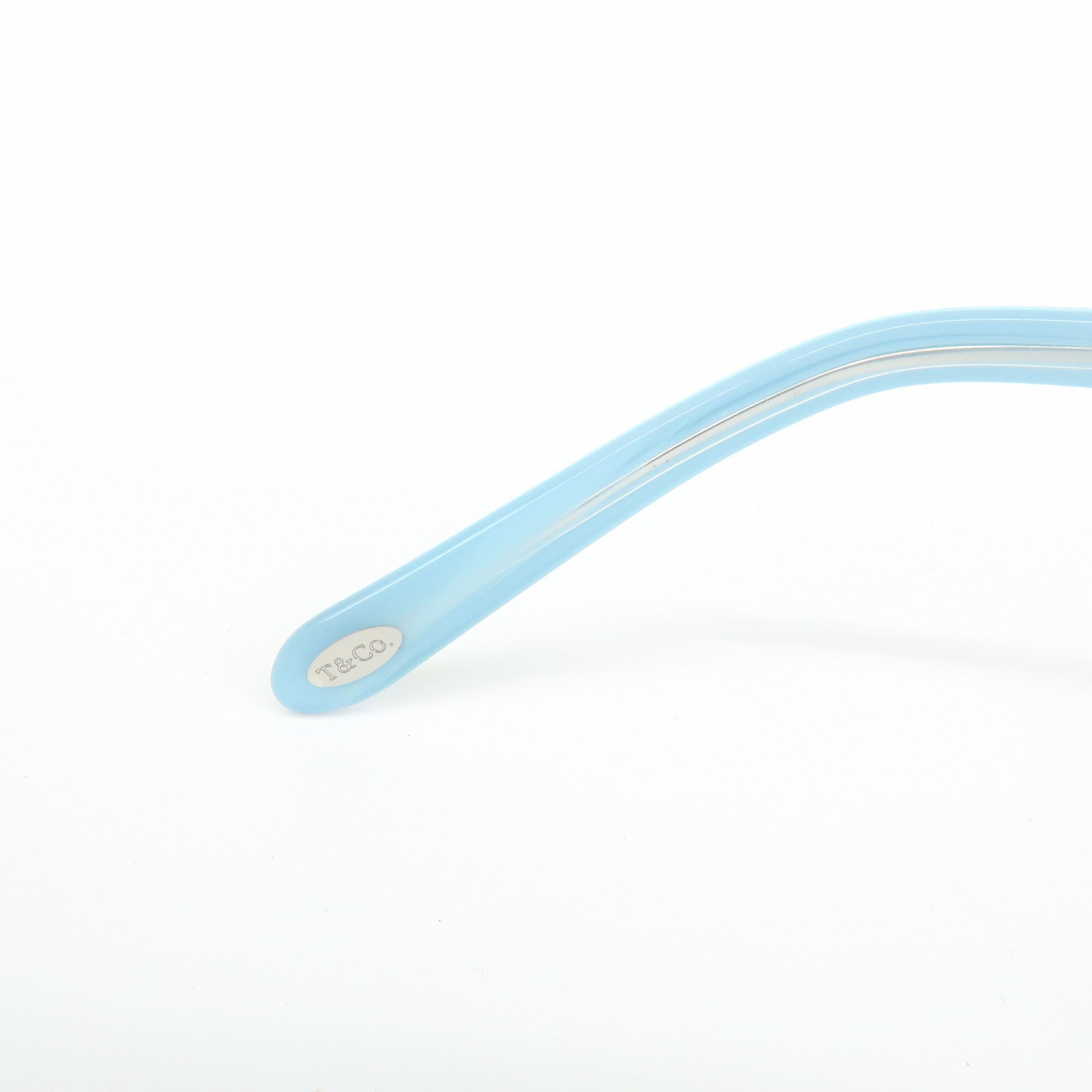 Tiffany & Co Return to Tiffany Plastic Sunglasses Black Light Blue