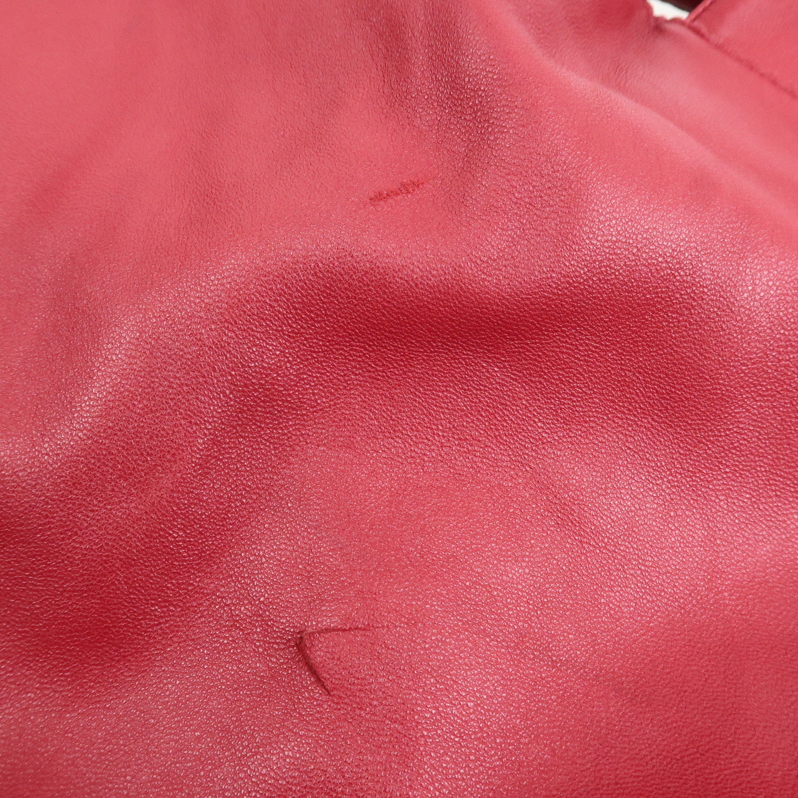 LOEWE Anagram Nappa Leather Nappa Aire Hand Bag Shoulder Bag Red