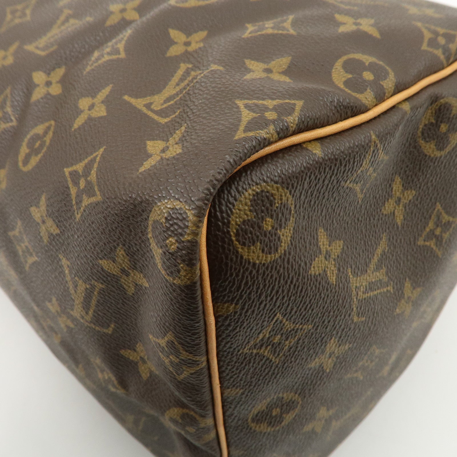 Louis Vuitton Monogram Speedy 40 Boston Bag Brown M41522