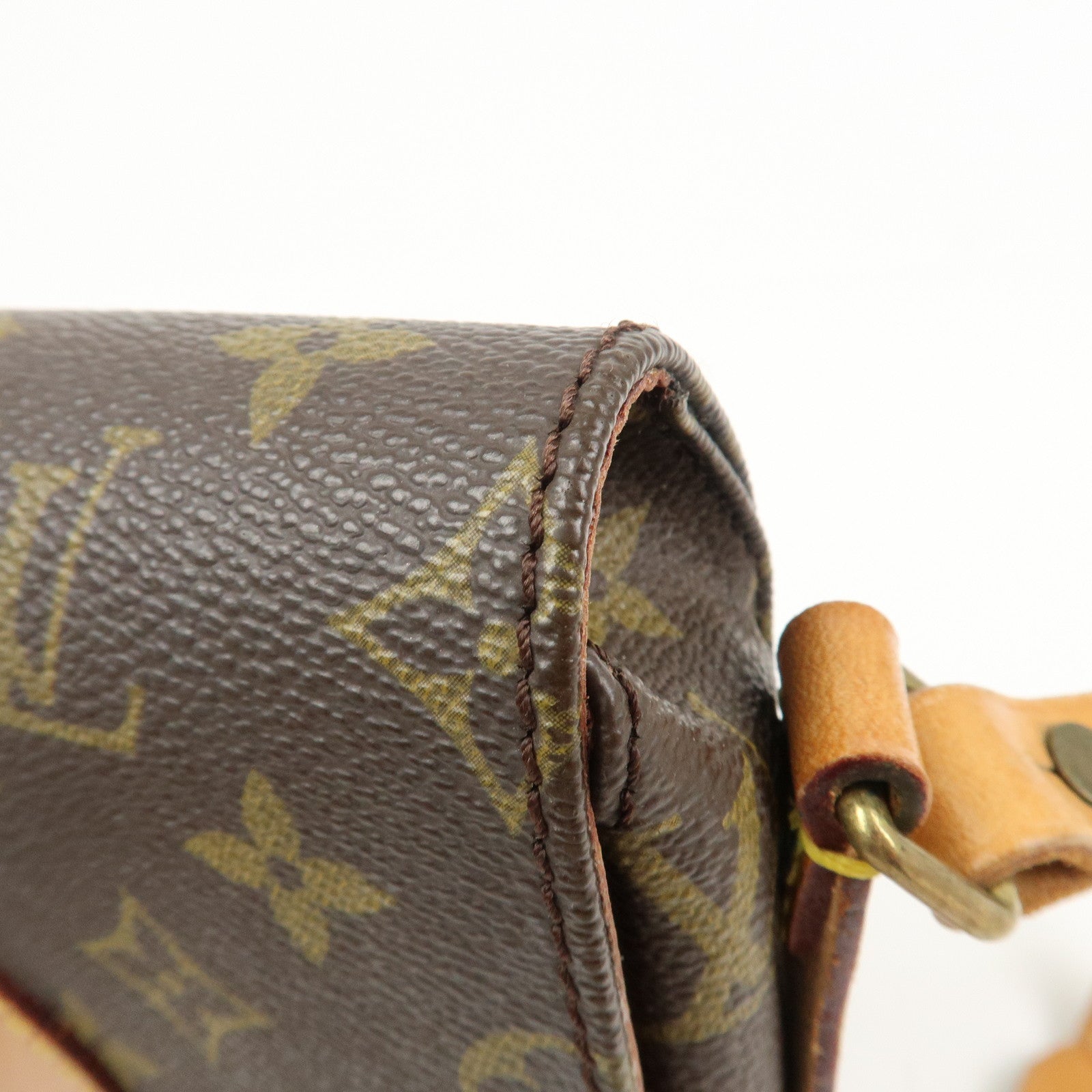 Louis Vuitton Monogram Mini Cartouchiere Shoulder Bag M51254