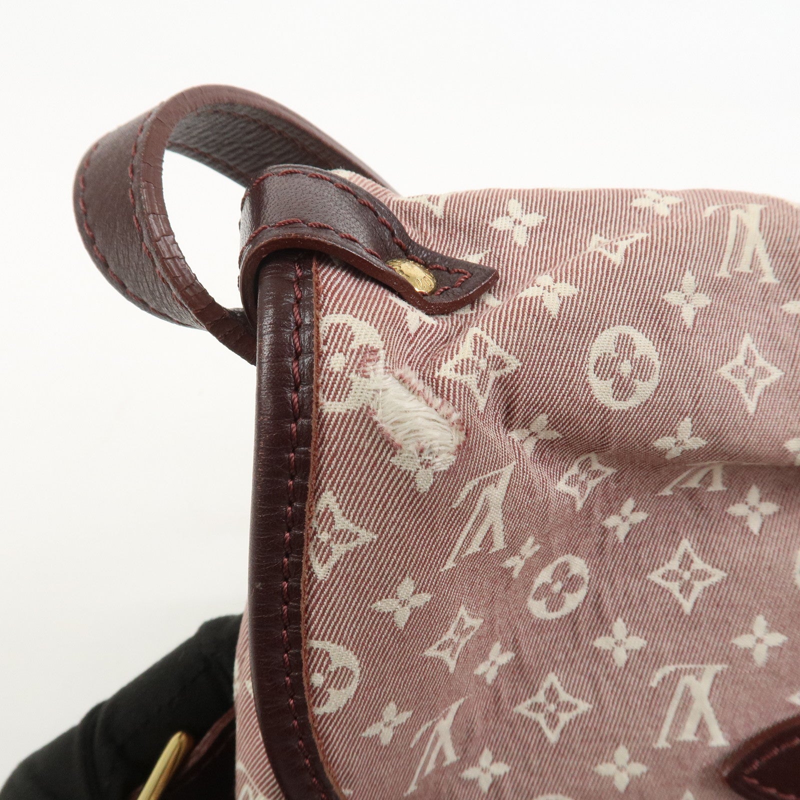 Louis Vuitton Monogram Idylle Saumur PM Shoulder Bag Sepia M40669