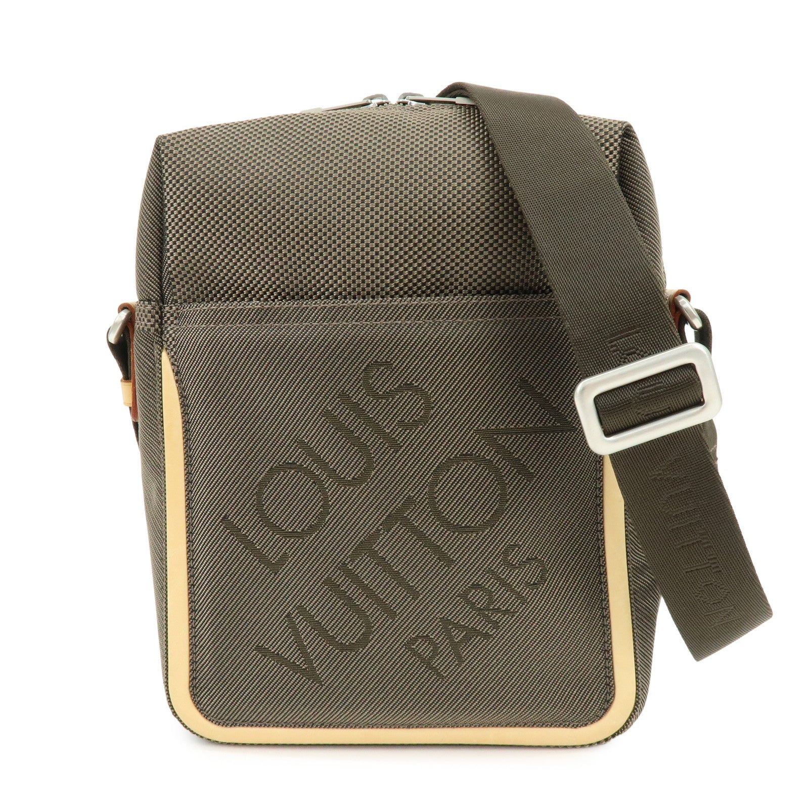 Louis Vuitton Damier Geant Citadin Shoulder Bag Terre M93040