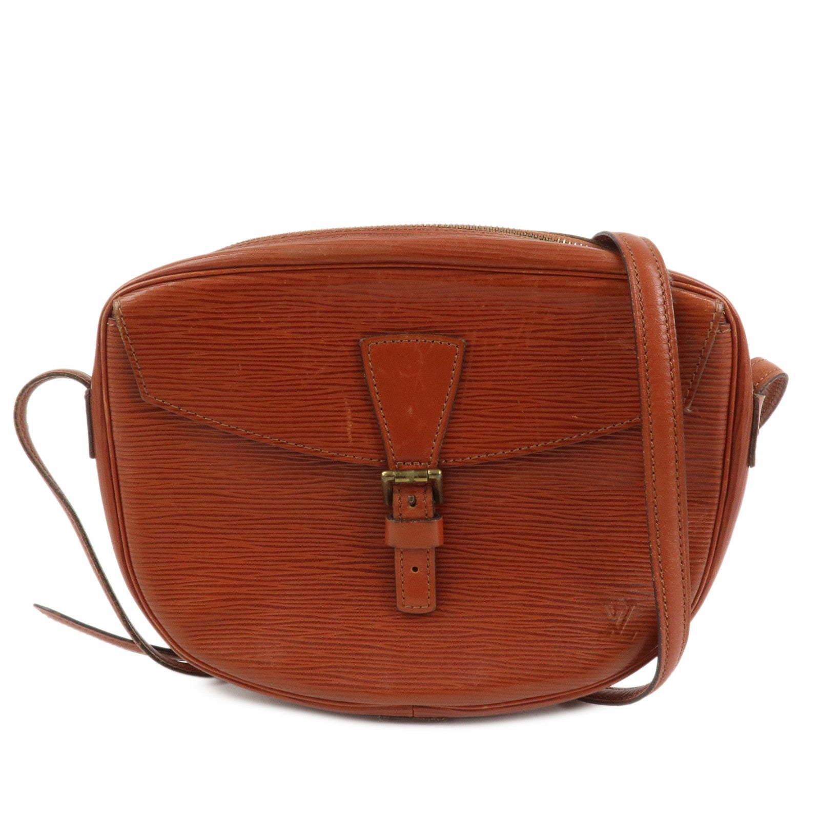 Louis Vuitton Epi Jeune Fille Shoulder Bag Kenya Brown M52153