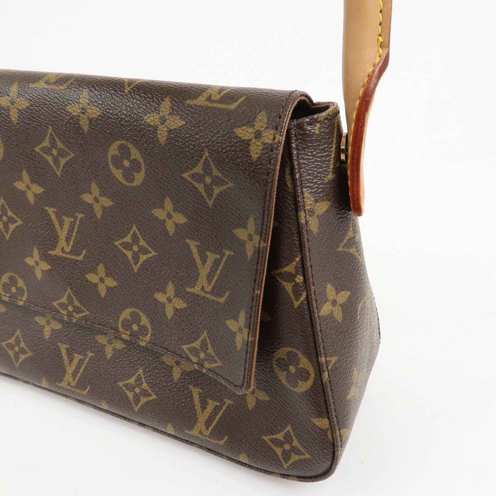 Louis Vuitton Monogram Mini Looping Shoulder Bag Brown M51147