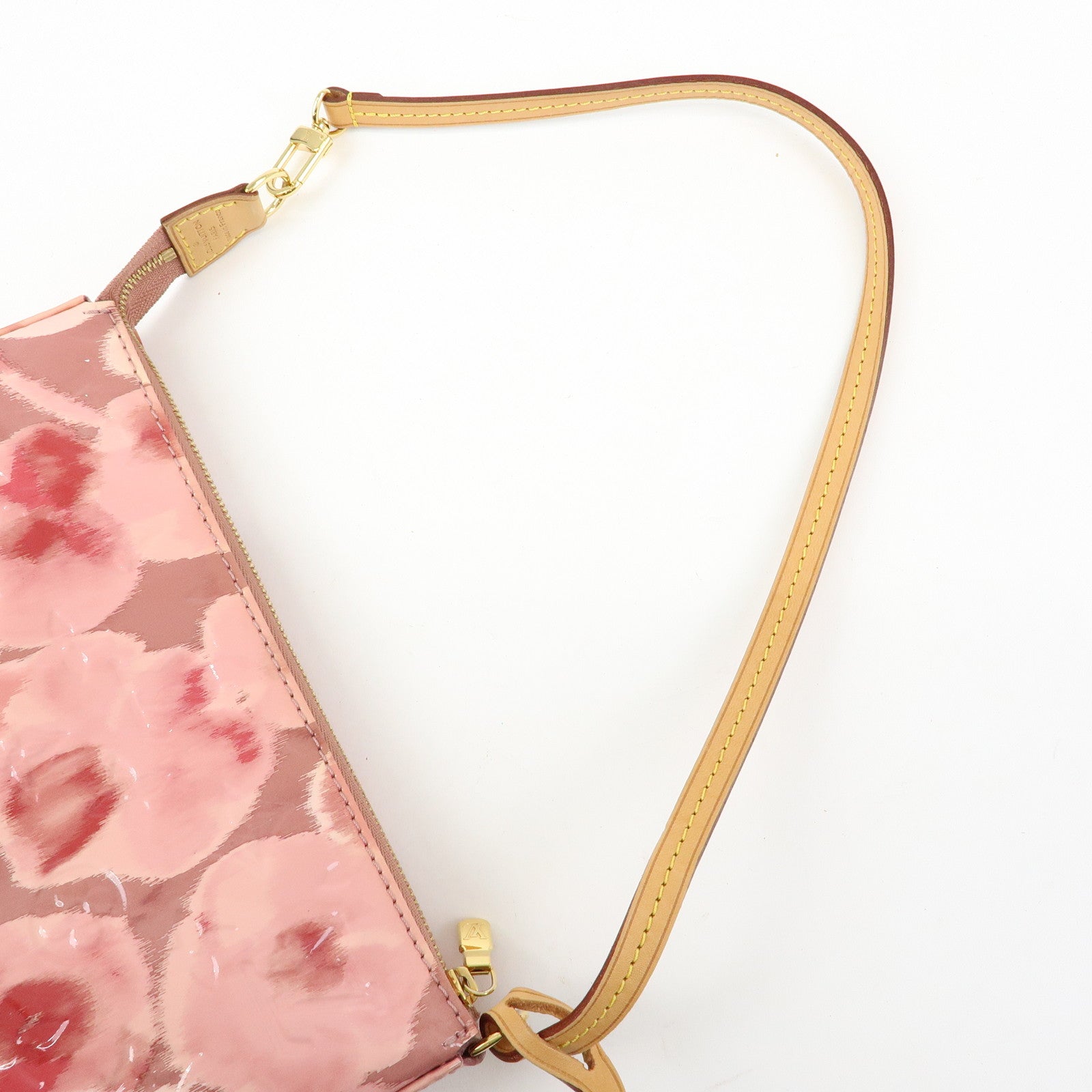 Louis Vuitton Vernis Archipel Ikat Flower Shoulder Bag Pink M90043