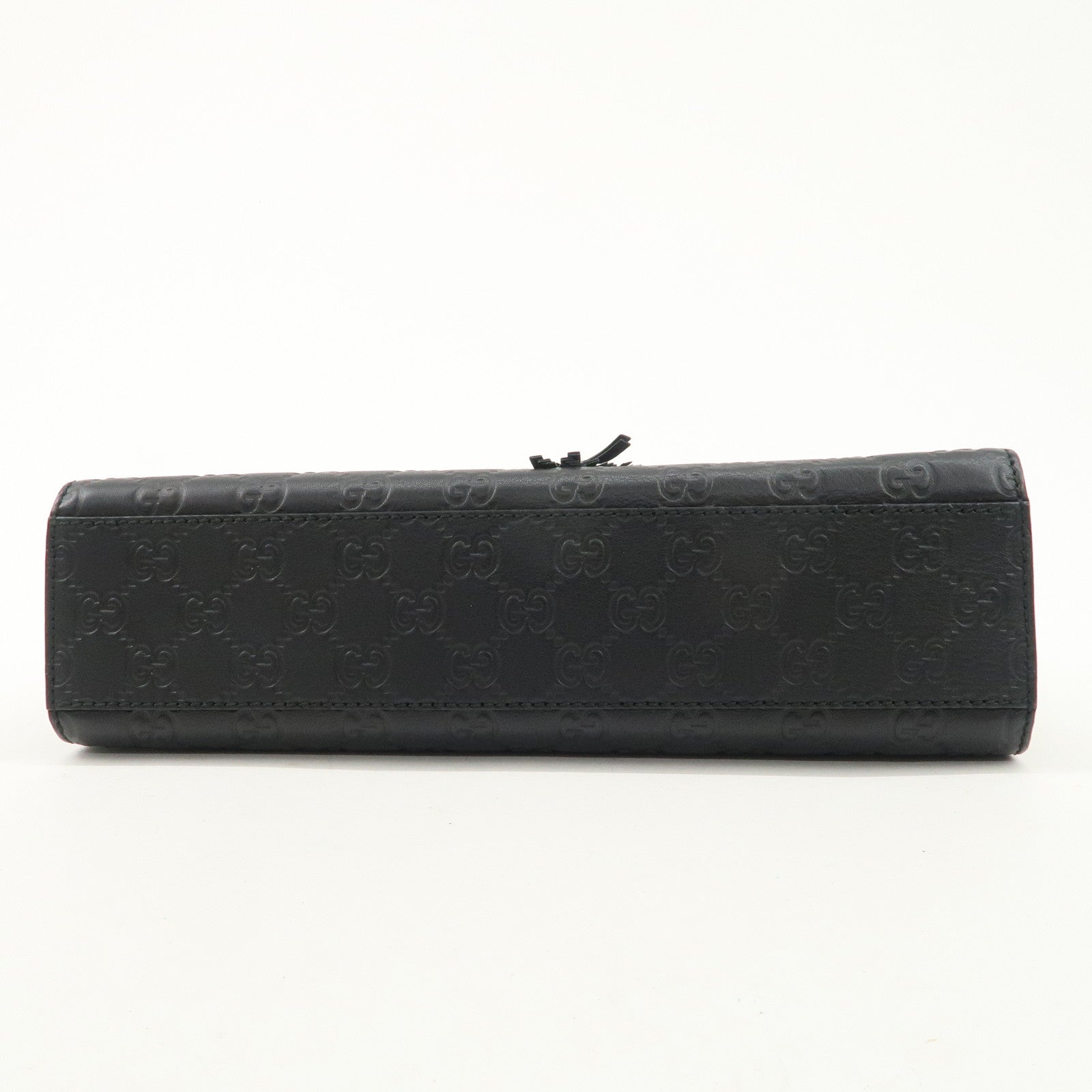 GUCCI Horsebit Guccissima Emily Leather Chain Shoulder Bag 295402 Used