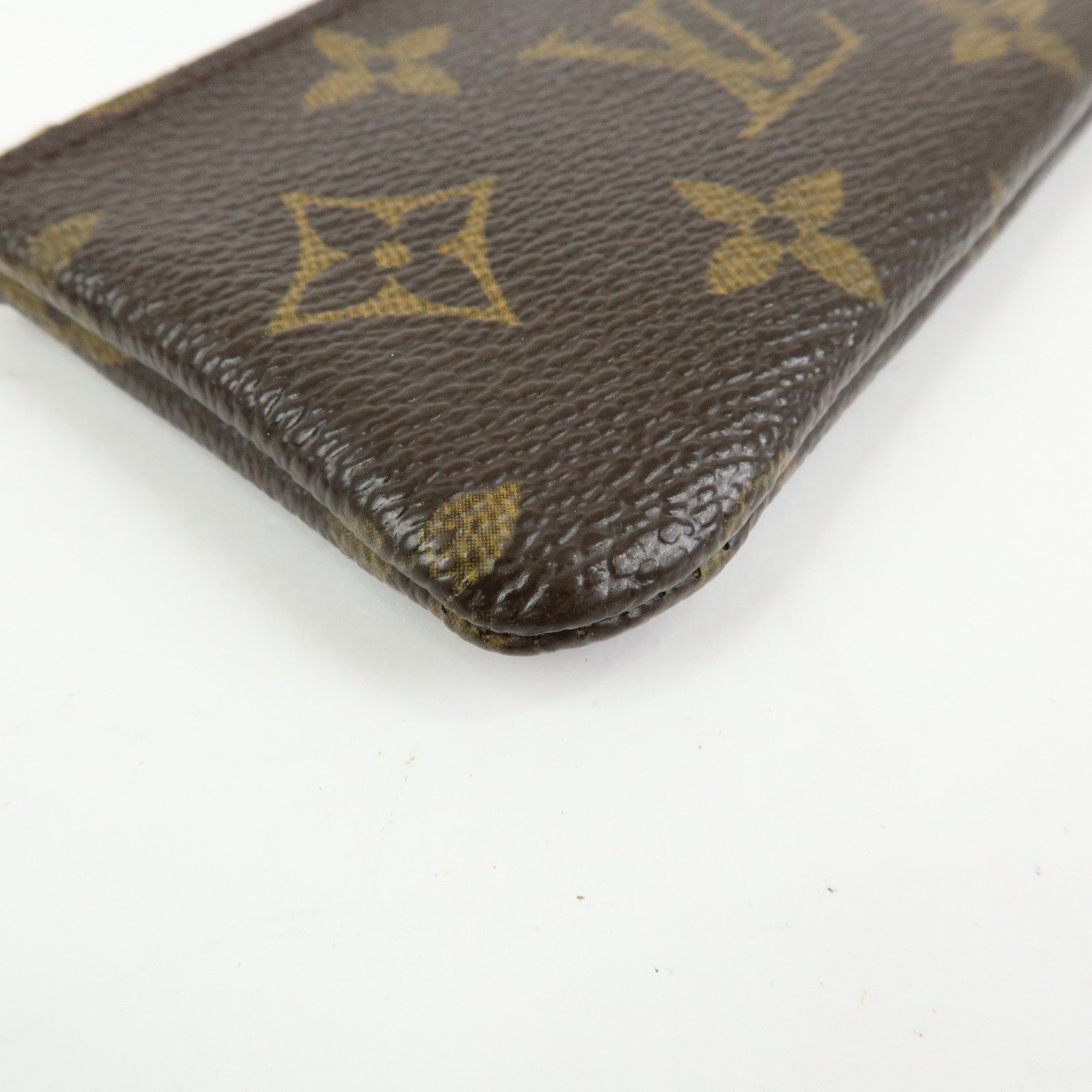 Louis Vuitton Monogram Pochette Cles Coin Case Key Case M62650