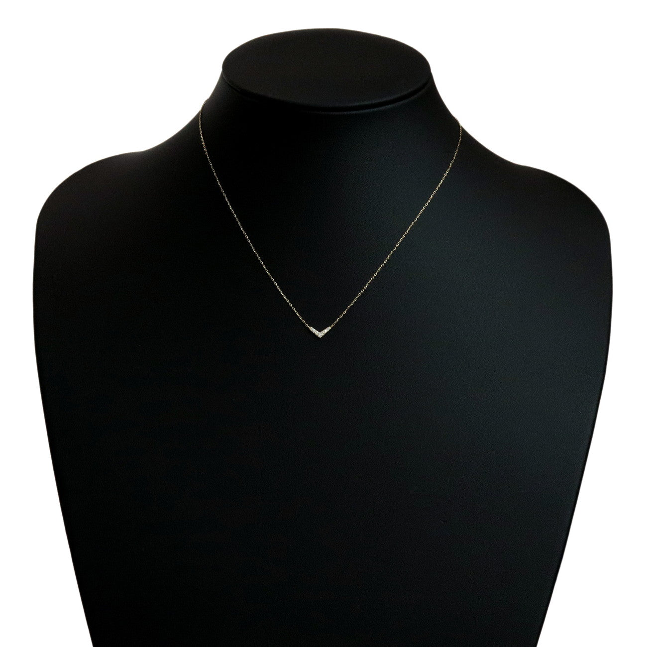 ete Layer Diamond Necklace K10YG Yellow Gold