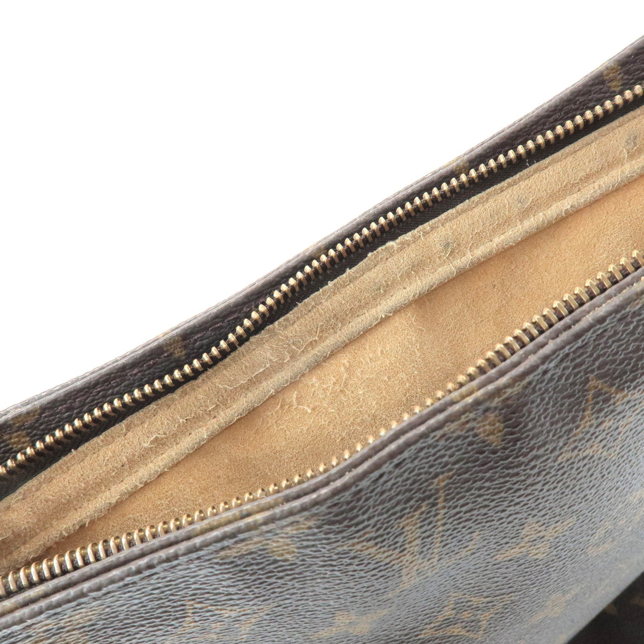 Louis Vuitton Monogram Looping GM Shoulder Bag Brown M51145